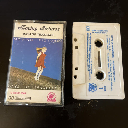 Moving Pictures - Days Of Innocence (Cassette Tape, 1981) Tc-wbex-1005