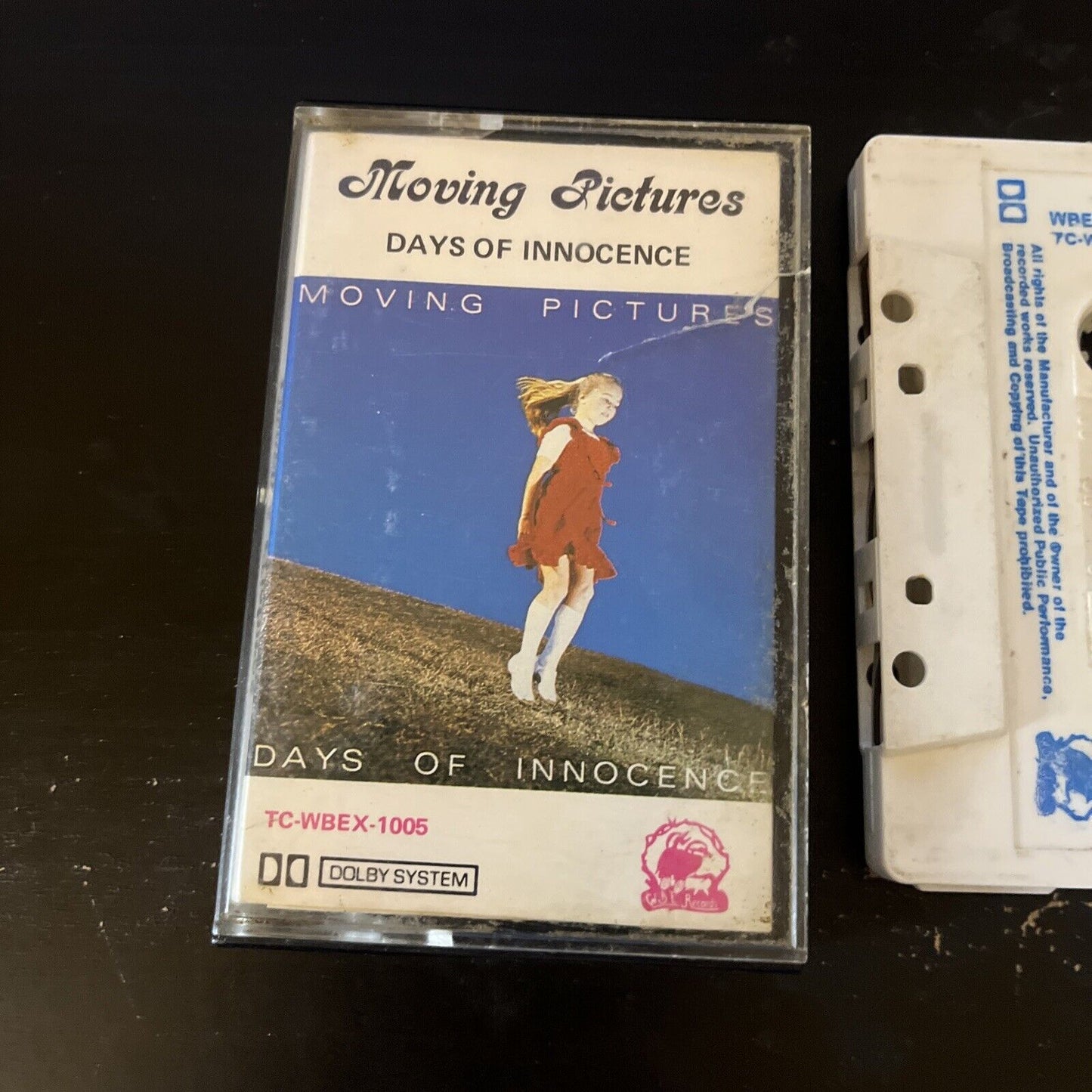 Moving Pictures - Days Of Innocence (Cassette Tape, 1981) Tc-wbex-1005