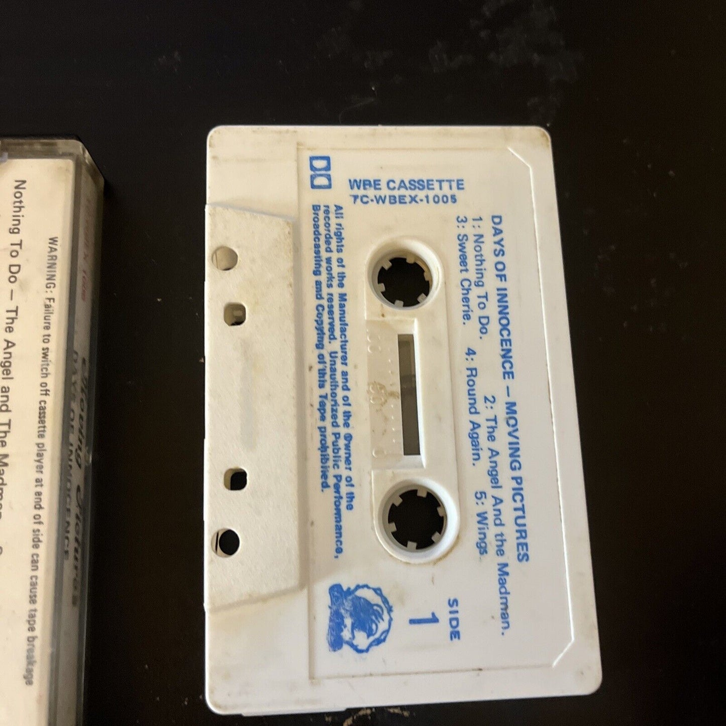 Moving Pictures - Days Of Innocence (Cassette Tape, 1981) Tc-wbex-1005