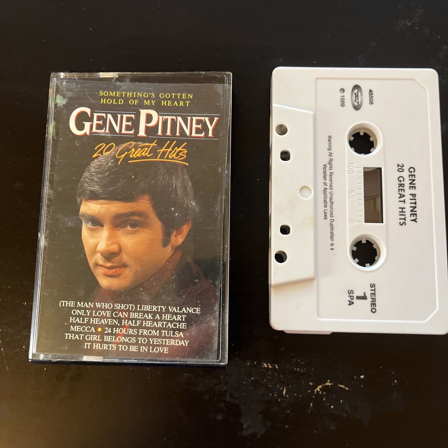 Gene Pitney - 20 Great Hits (Cassette Tape, 1989) MPV 45505