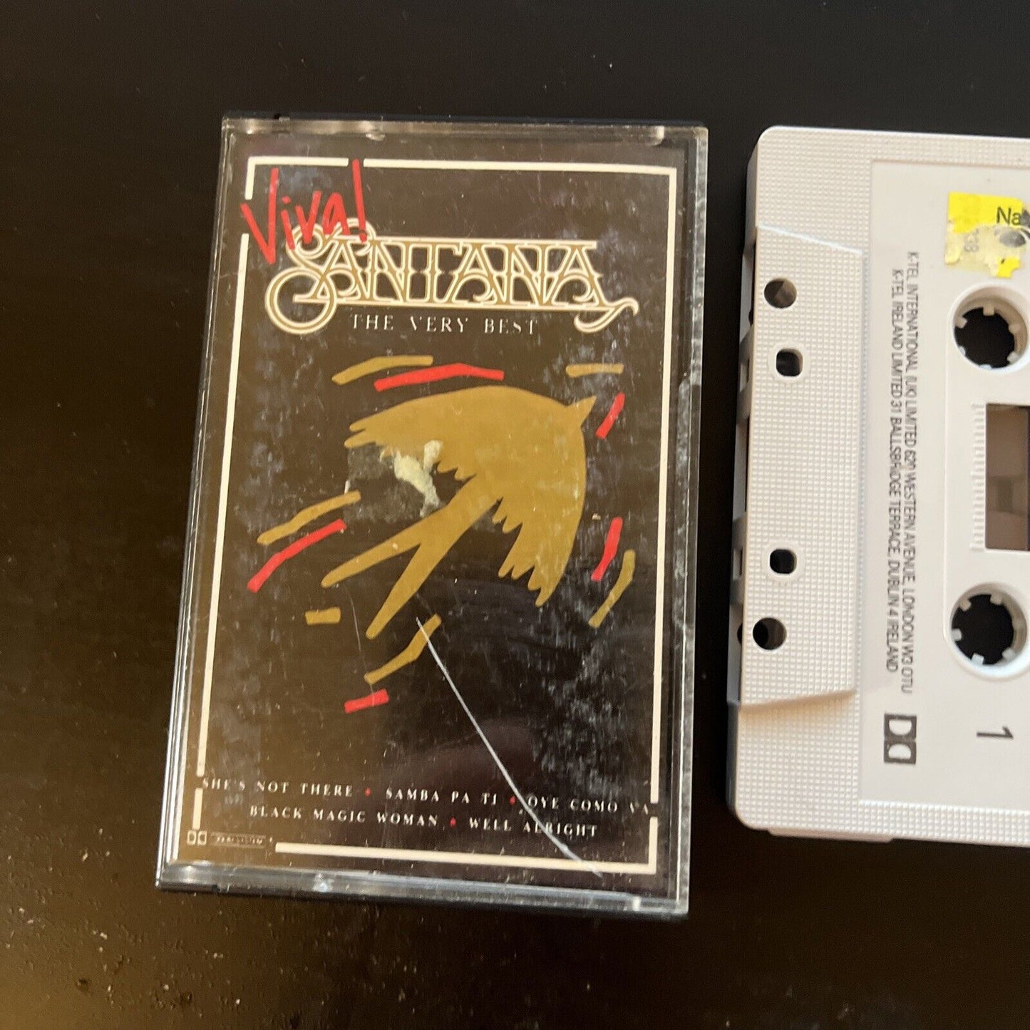 Santana - Viva! Santana The Very Best (Cassette Tape, 1986) Ce 2338