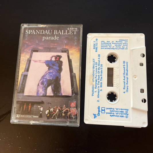 Spandau Ballet - Parade (Cassette Tape, 1984) C 53119
