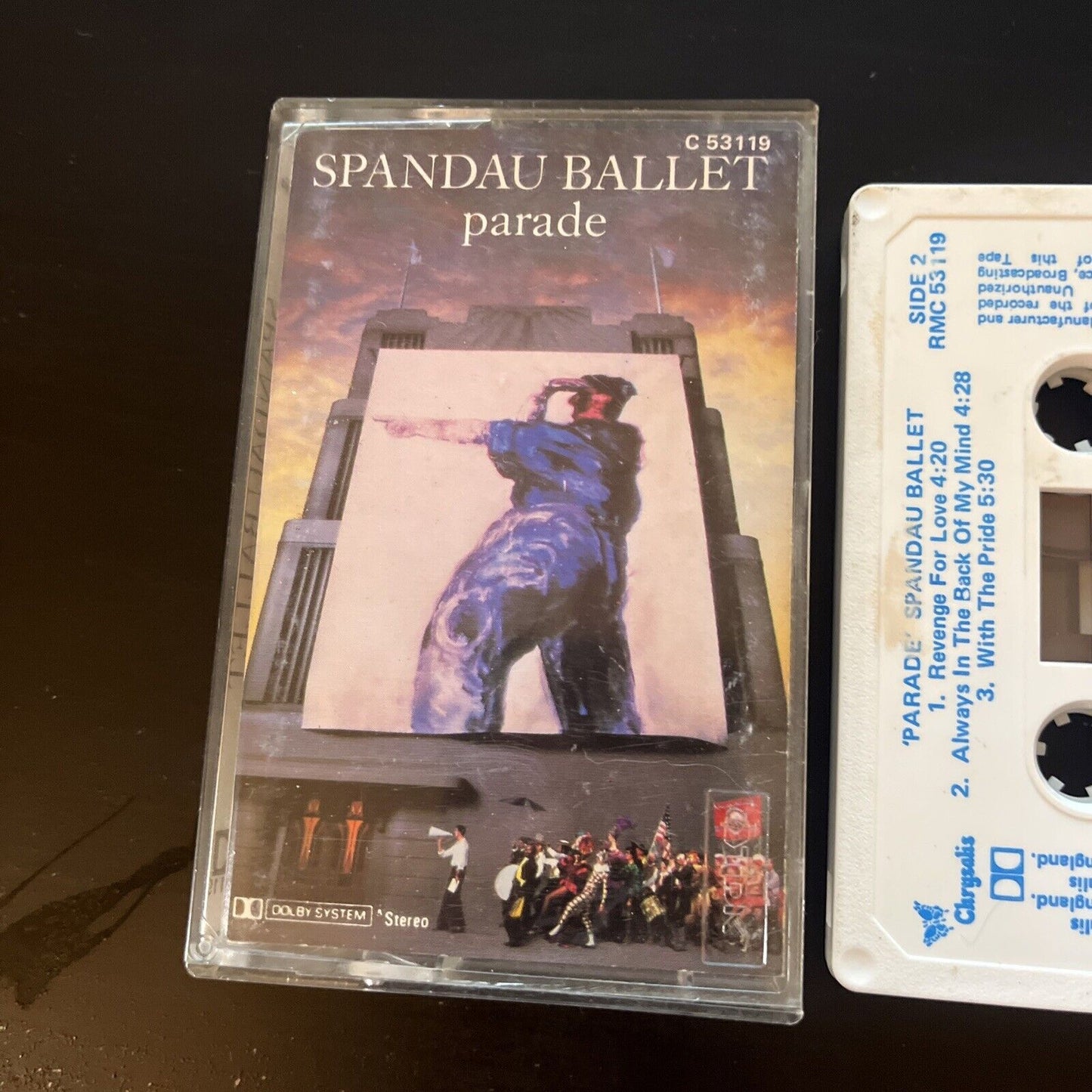 Spandau Ballet - Parade (Cassette Tape, 1984) C 53119
