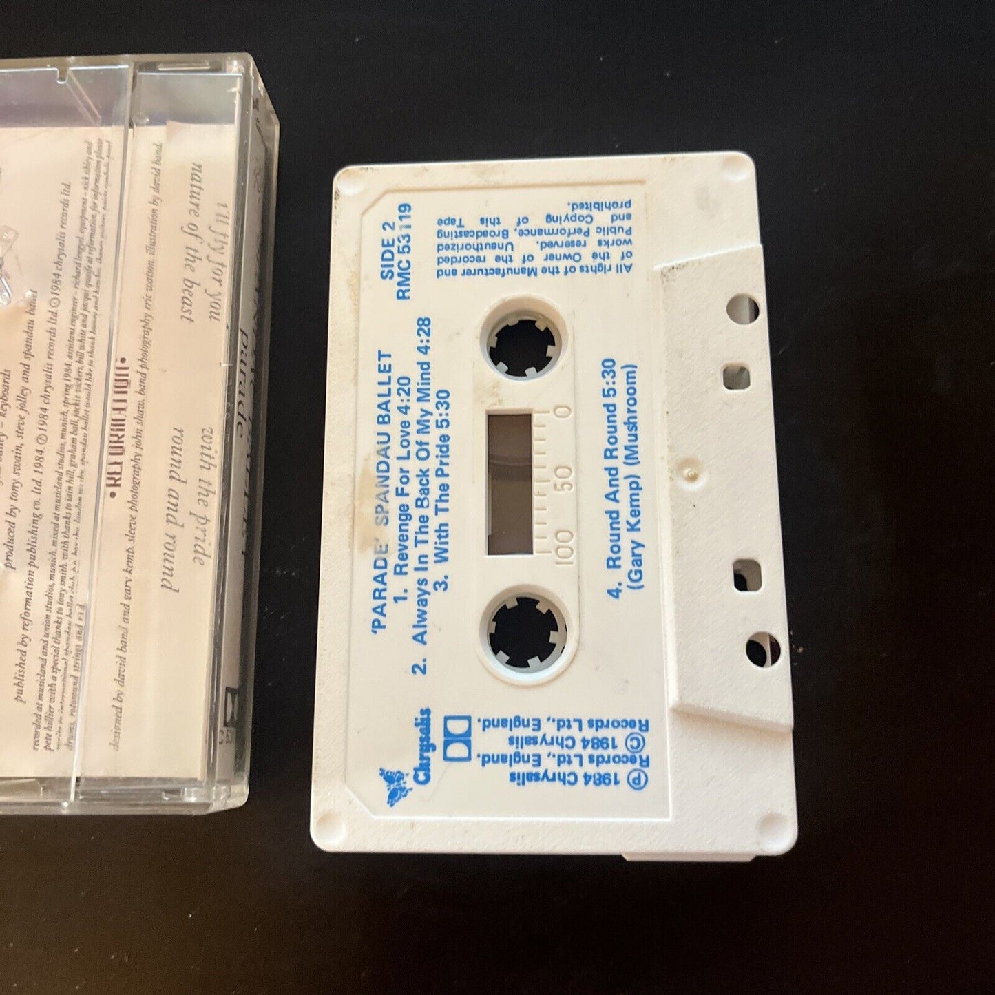 Spandau Ballet - Parade (Cassette Tape, 1984) C 53119