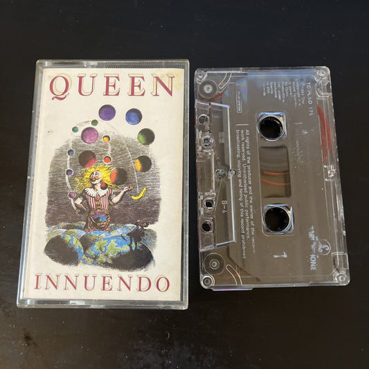 Queen - Innuendo (Cassette Tape, 1991) Tcpcsd 115