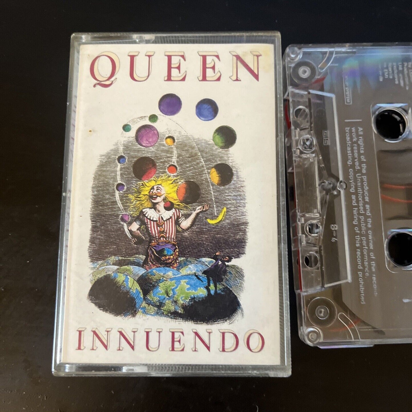Queen - Innuendo (Cassette Tape, 1991) Tcpcsd 115