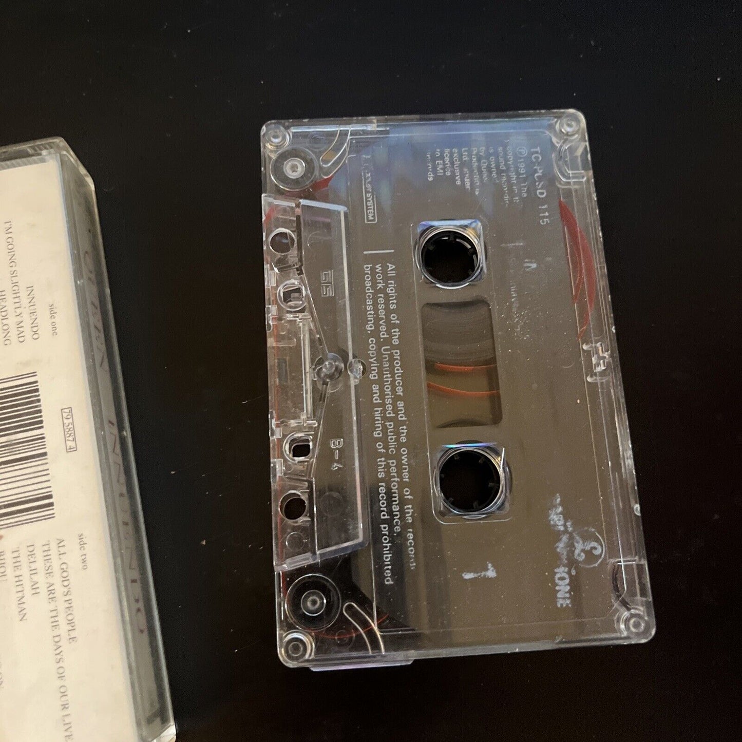 Queen - Innuendo (Cassette Tape, 1991) Tcpcsd 115