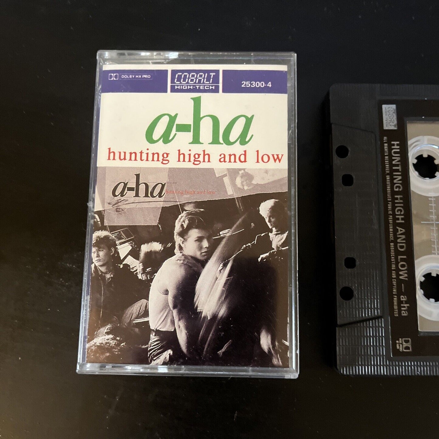 a-ha - Hunting High And Low (Cassette Tape, 1985) 25300-4
