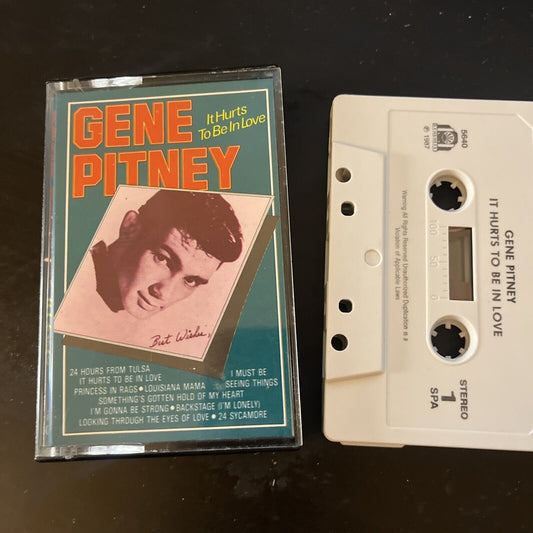 Gene Pitney - It Hurts To Be In Love (Cassette Tape, 1987) RMB 5640