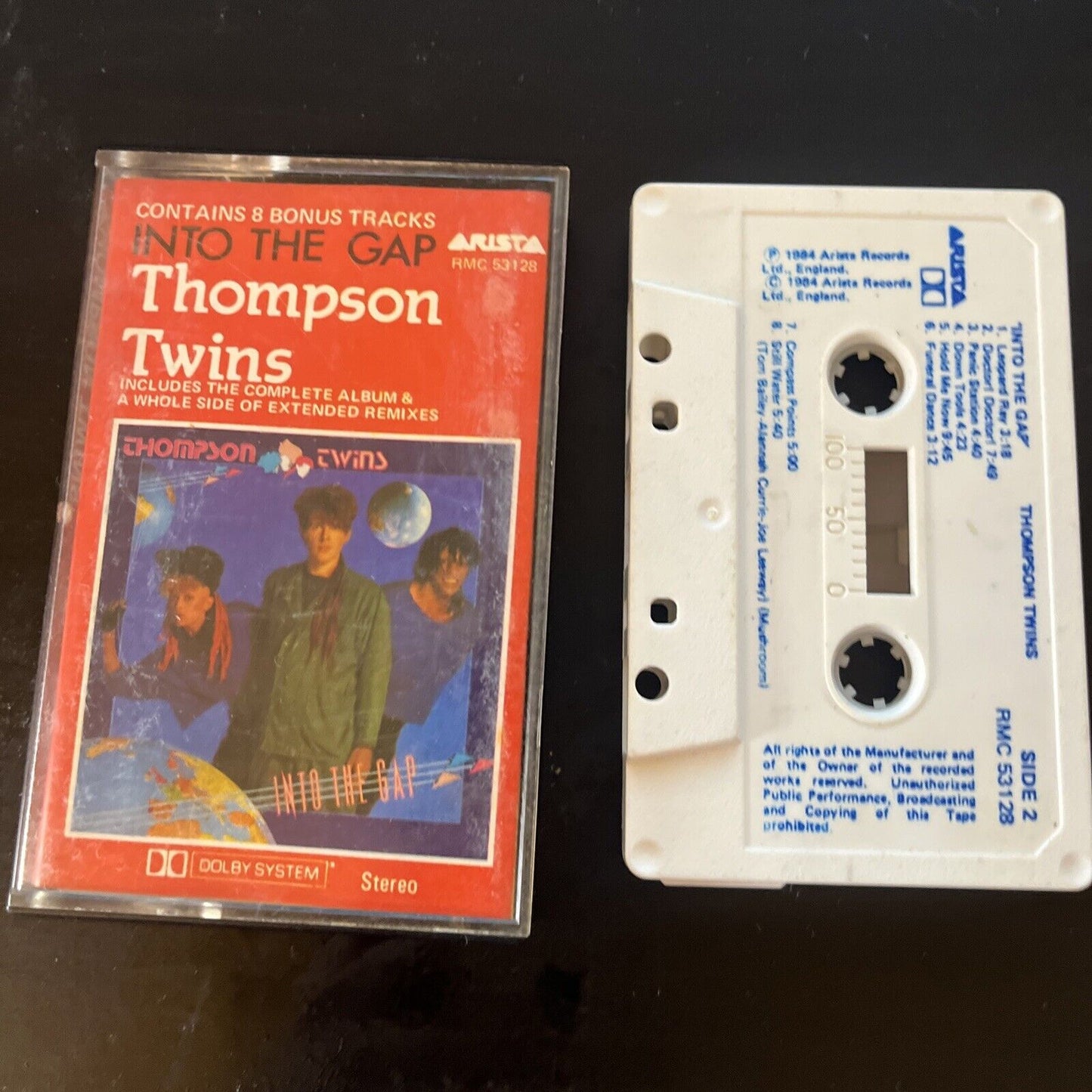 Thompson Twins - Into The Gap (Cassette Tape, 1984). RMC 53128