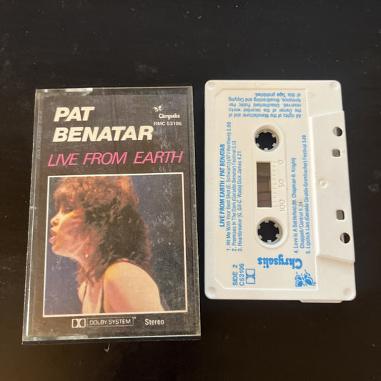 Pat Benatar - Live From Earth (Cassette Tape, 1983) RMC 53106