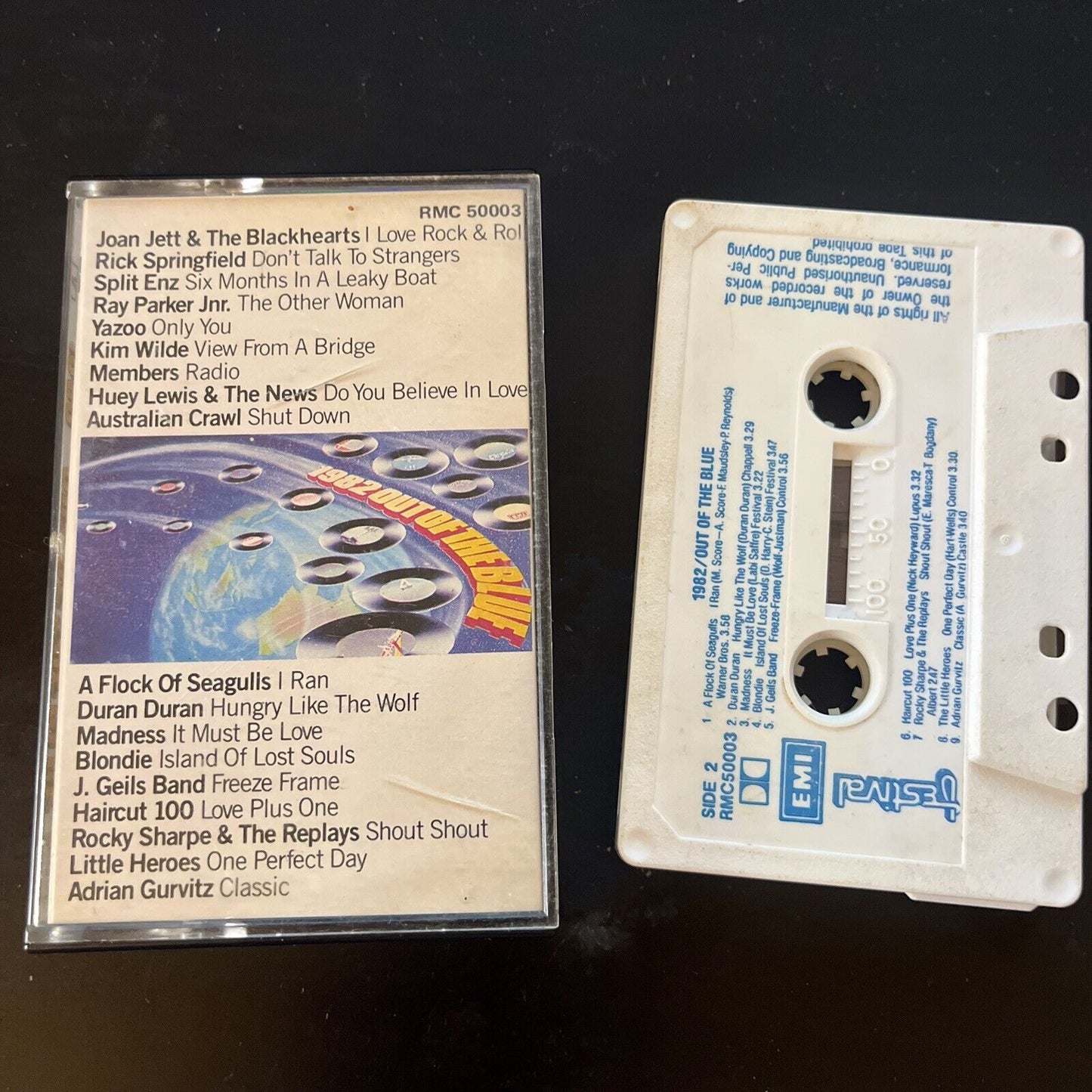 1982... Out Of The Blue (Cassette Tape) RMC 50003