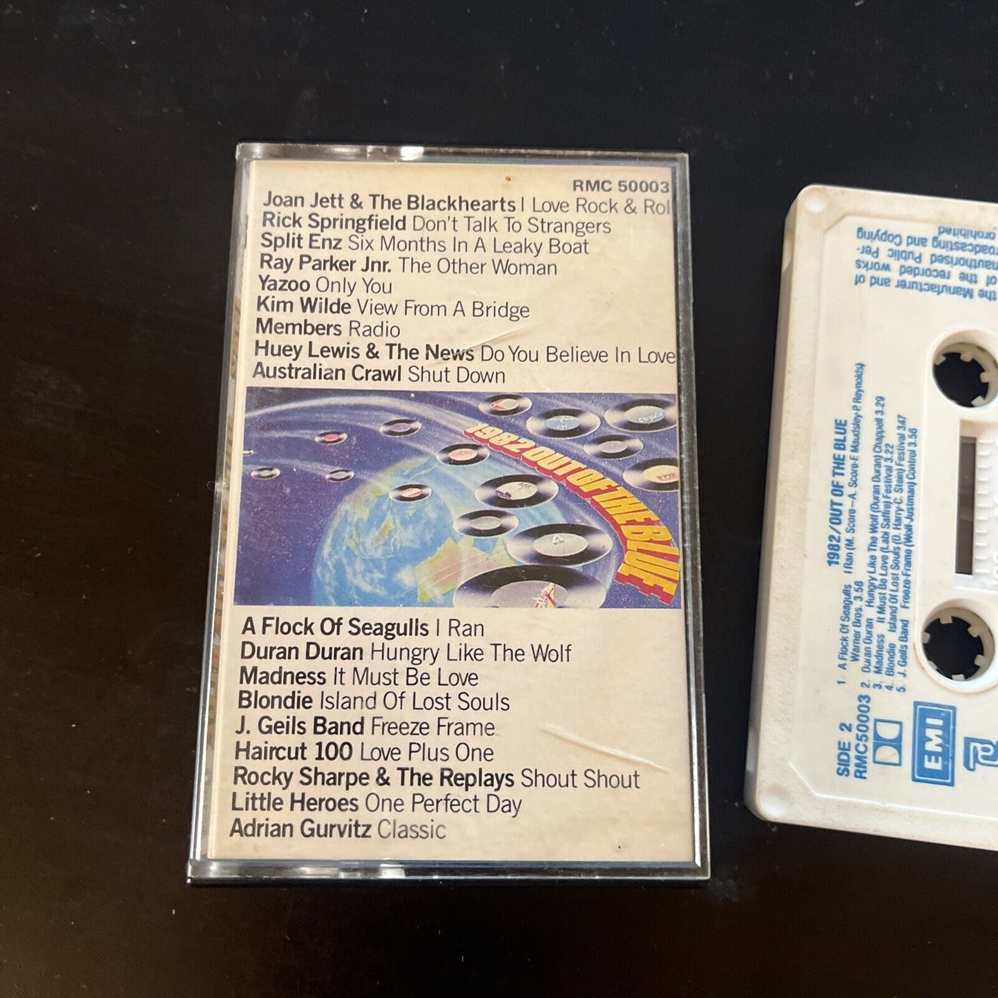 1982... Out Of The Blue (Cassette Tape) RMC 50003