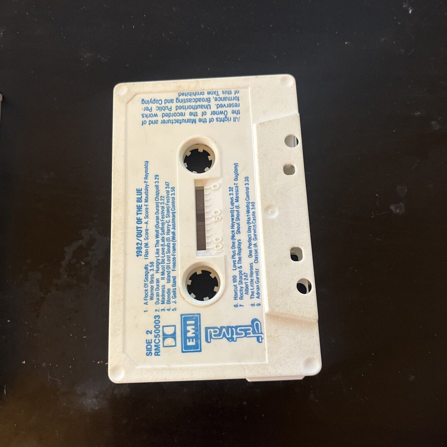 1982... Out Of The Blue (Cassette Tape) RMC 50003