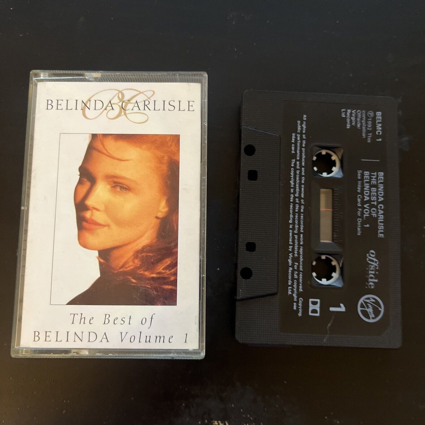 Belinda Carlisle - The Best Of Belinda Volume 1 (Cassette, 1992) Belmc 1