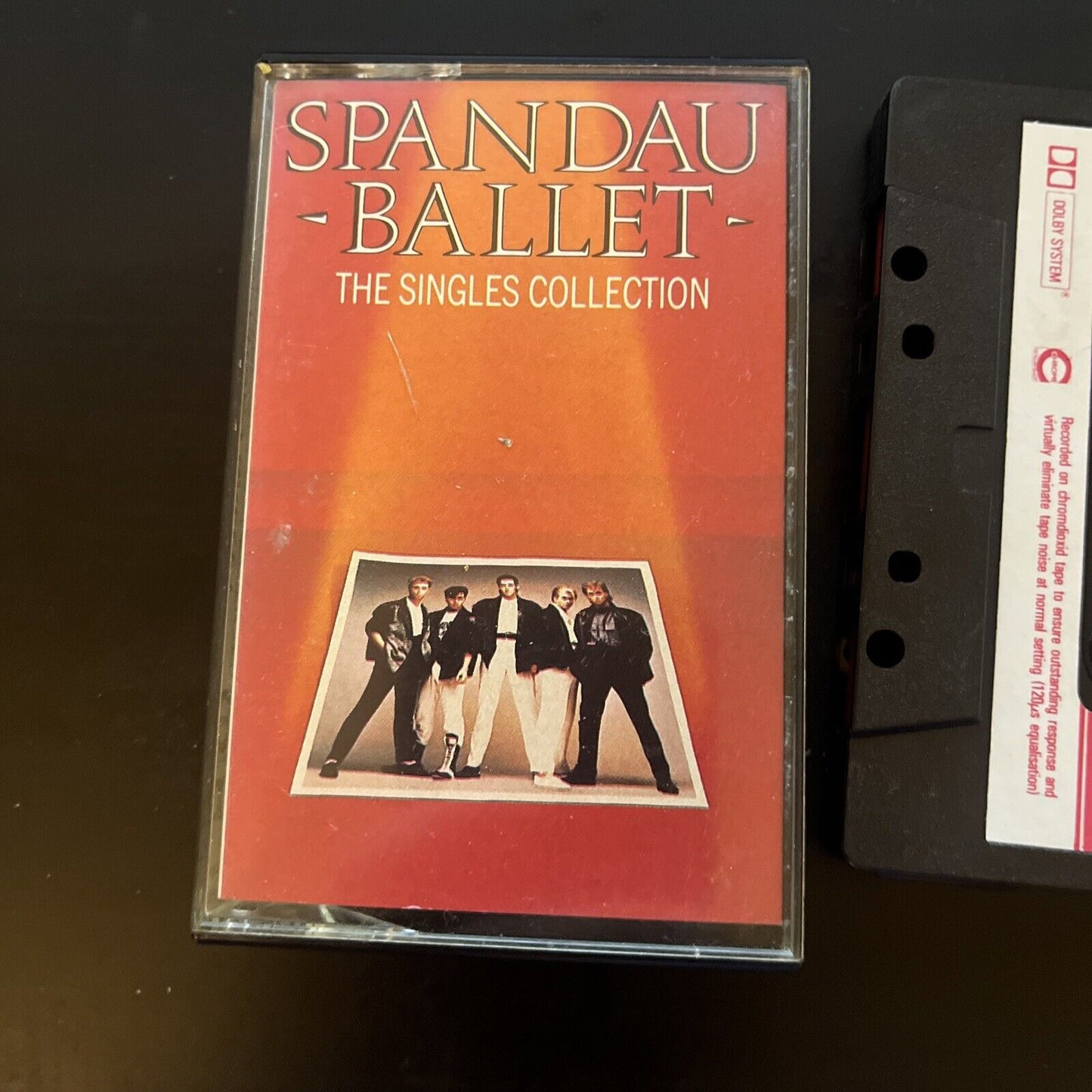 Spandau Ballet - The Singles Collection (Cassette, 1985) Z Sbtv 1