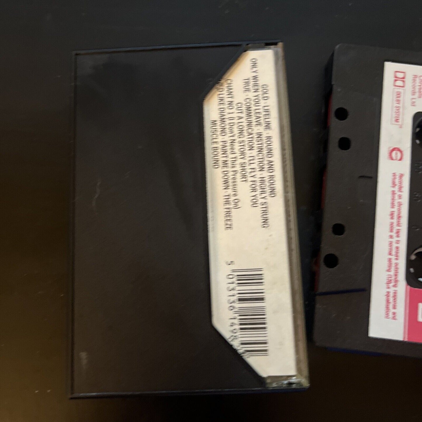 Spandau Ballet - The Singles Collection (Cassette, 1985) Z Sbtv 1
