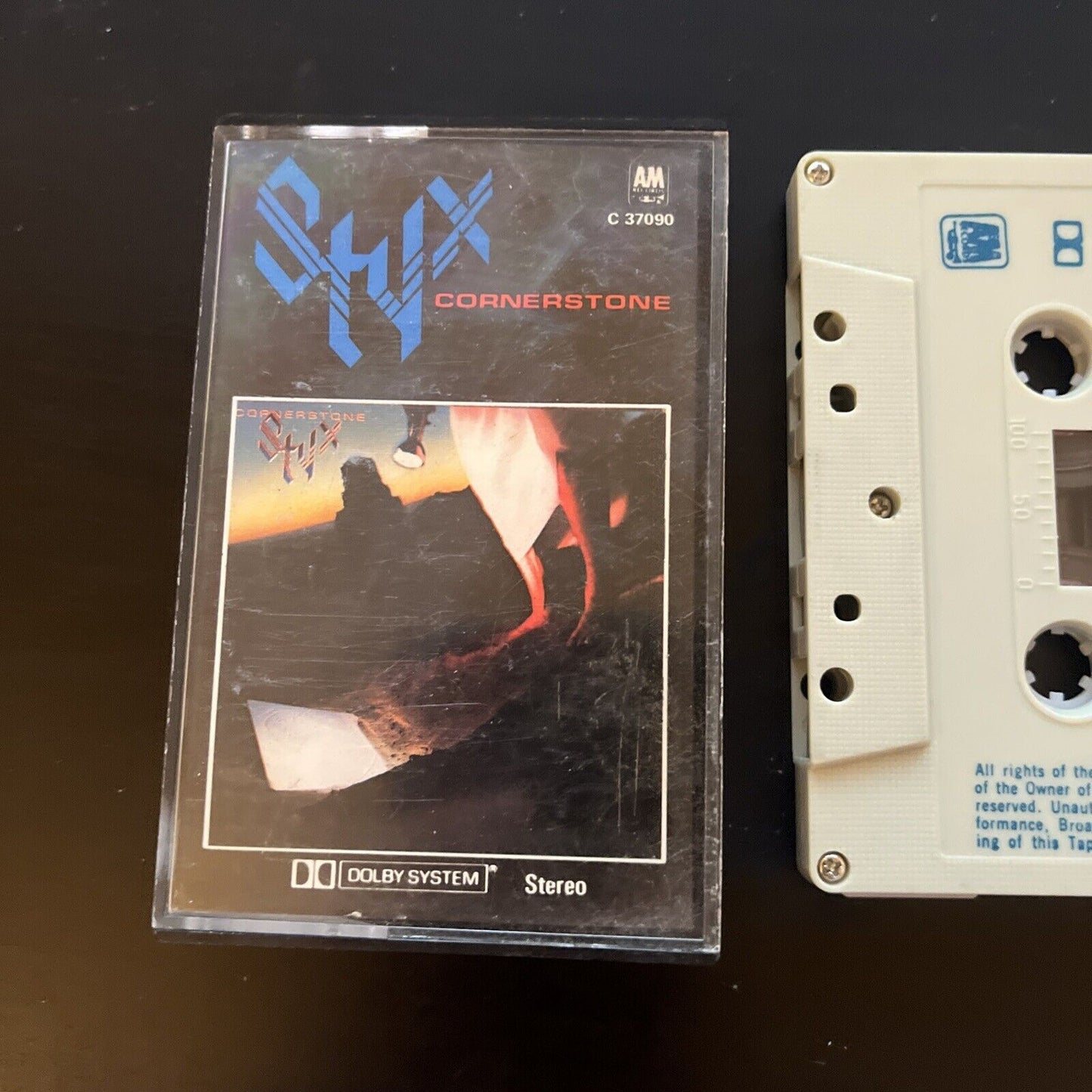 Styx - Cornerstone (Cassette Tape, 1979) C 37090