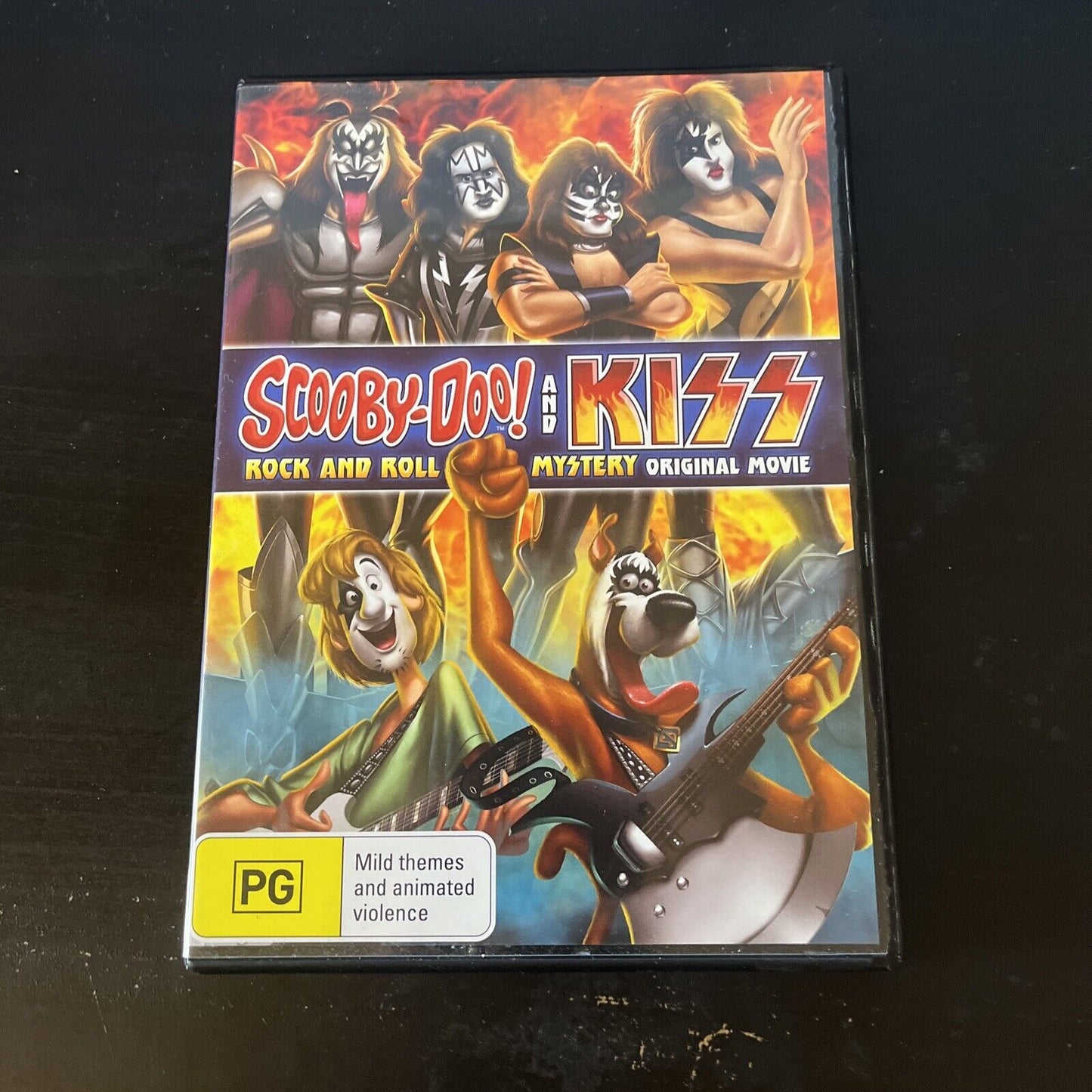 Mystery Scooby Doo 2002 Kiss Scooby Doo! And Kiss Rock And Roll