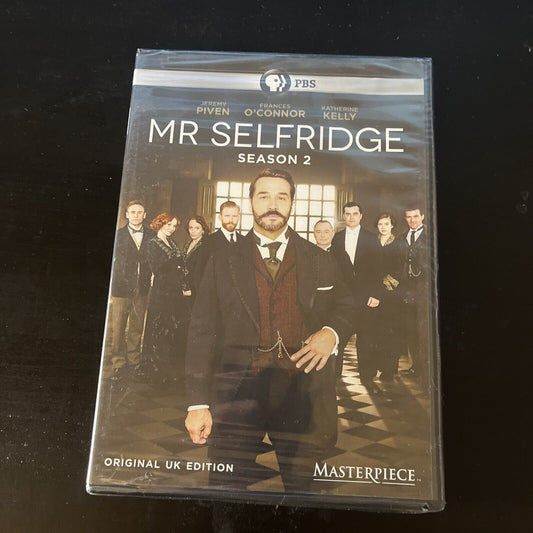 *New Sealed* Mr Selfridge - Season 2 (DVD, 2014) Jeremy Piven, Region 1