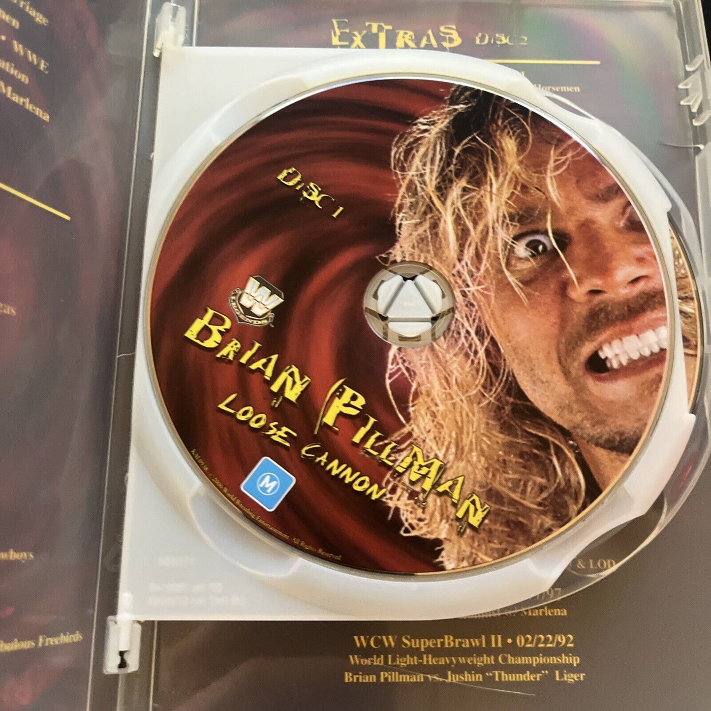 WWE: Brian Pillman - Loose Cannon (DVD, 2006, 2-Disc) WWE Wrestling Region 4