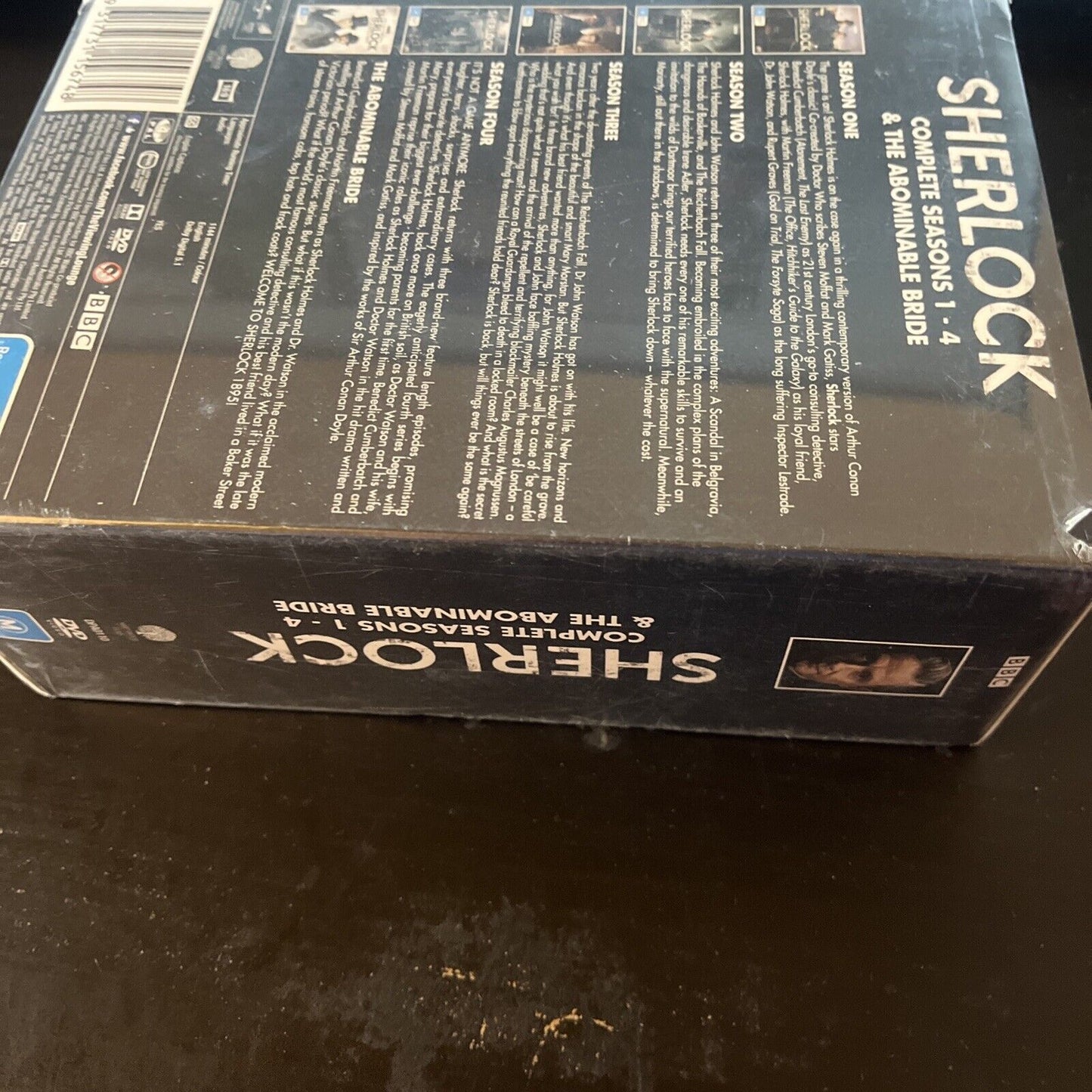 *New Sealed* Sherlock Holmes: Series 1-4 & The Abominable Bride (DVD) Region 4