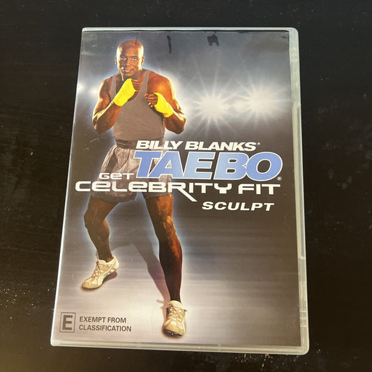 Billy Blanks Taebo - Get Celebrity Fit Sculpt (DVD, 2008) Region 4