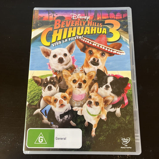 Beverly Hills Chihuahua 3 - Viva La Fiesta! (DVD, 2012) NEW Region 4