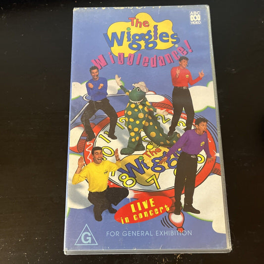 The Wiggles - Wiggledance! Live In Concert (VHS, 1997) Original Cast PAL