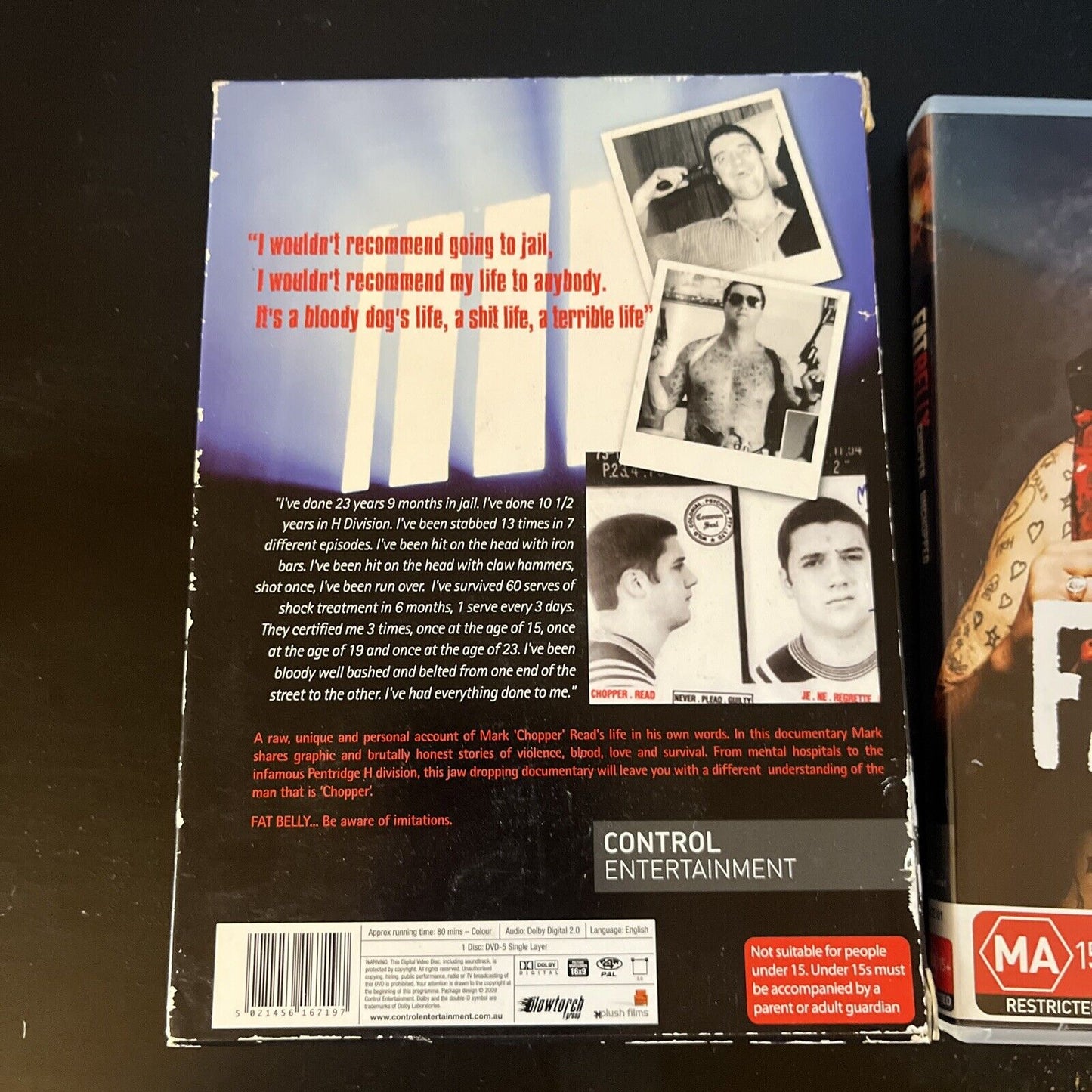 Fat Belly - Chopper Unchopped (DVD, 2009) Region 4