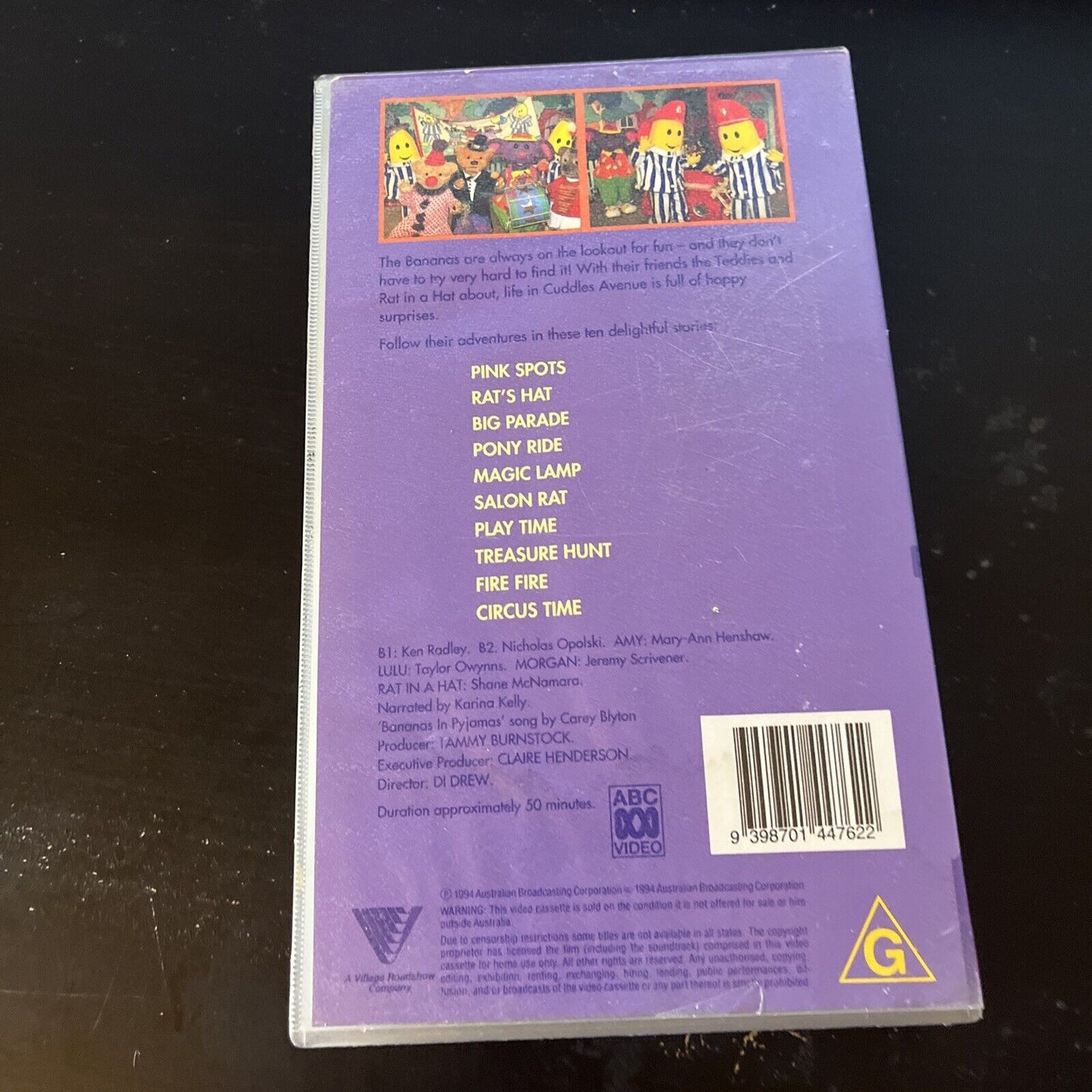 Bananas In Pyjamas - Big Parade (VHS, 1994) PAL