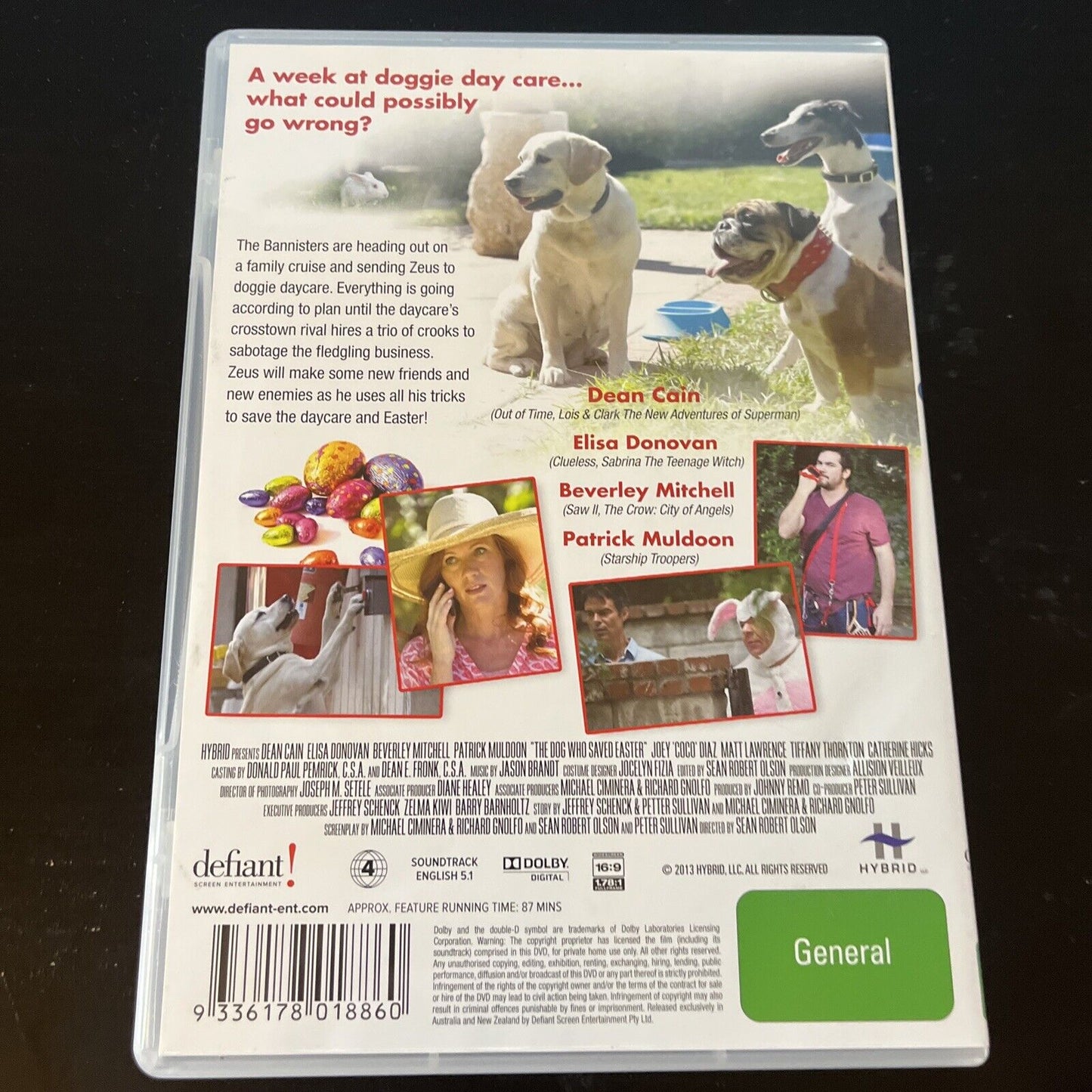 The Dog Who Saved Easter (DVD, 2014) Dean Cain, Elisa Donovan, Region 4