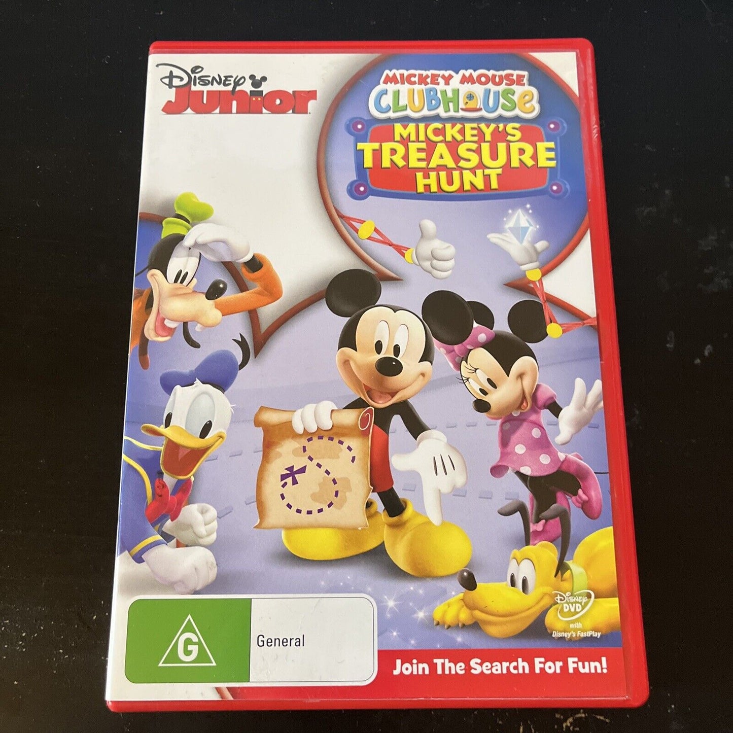 Mickey Mouse Clubhouse - Mickey's Treasure Hunt (DVD, 2006) Region 4