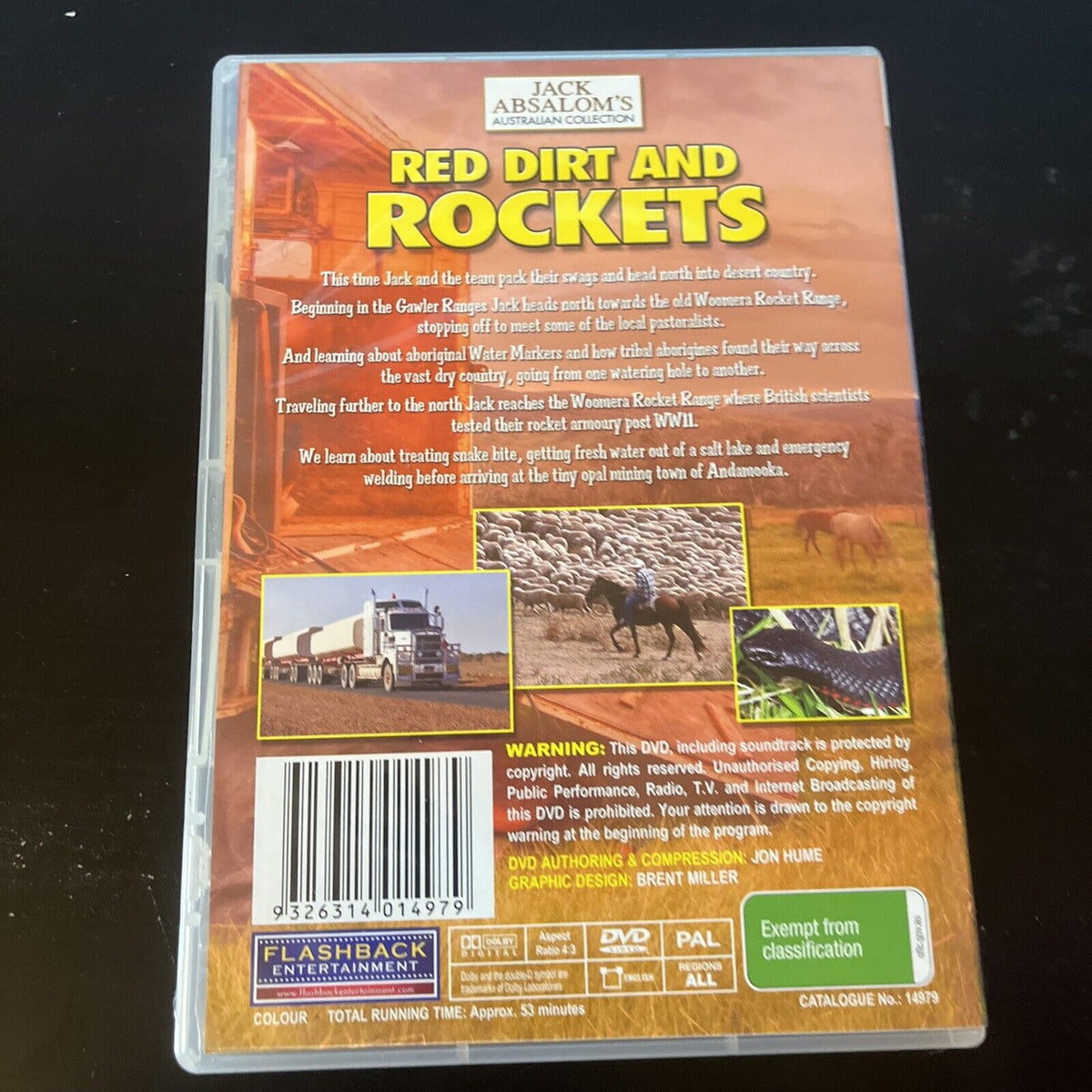 Jack Absalom's: Red Dirt And Rockets - Camping Tips (DVD) All Regions ...