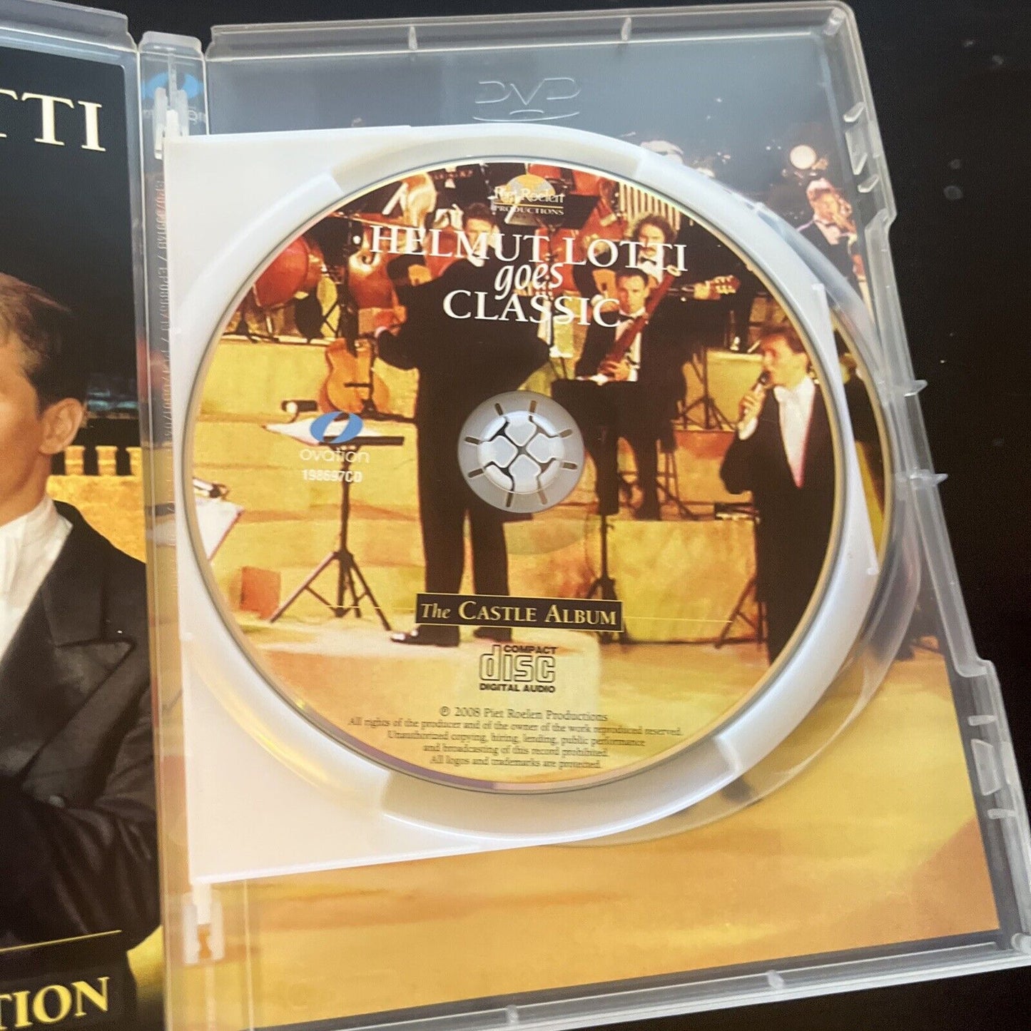 Helmut Lotti Goes Classic: The Castle Album (DVD + CD, 2008) All Regions