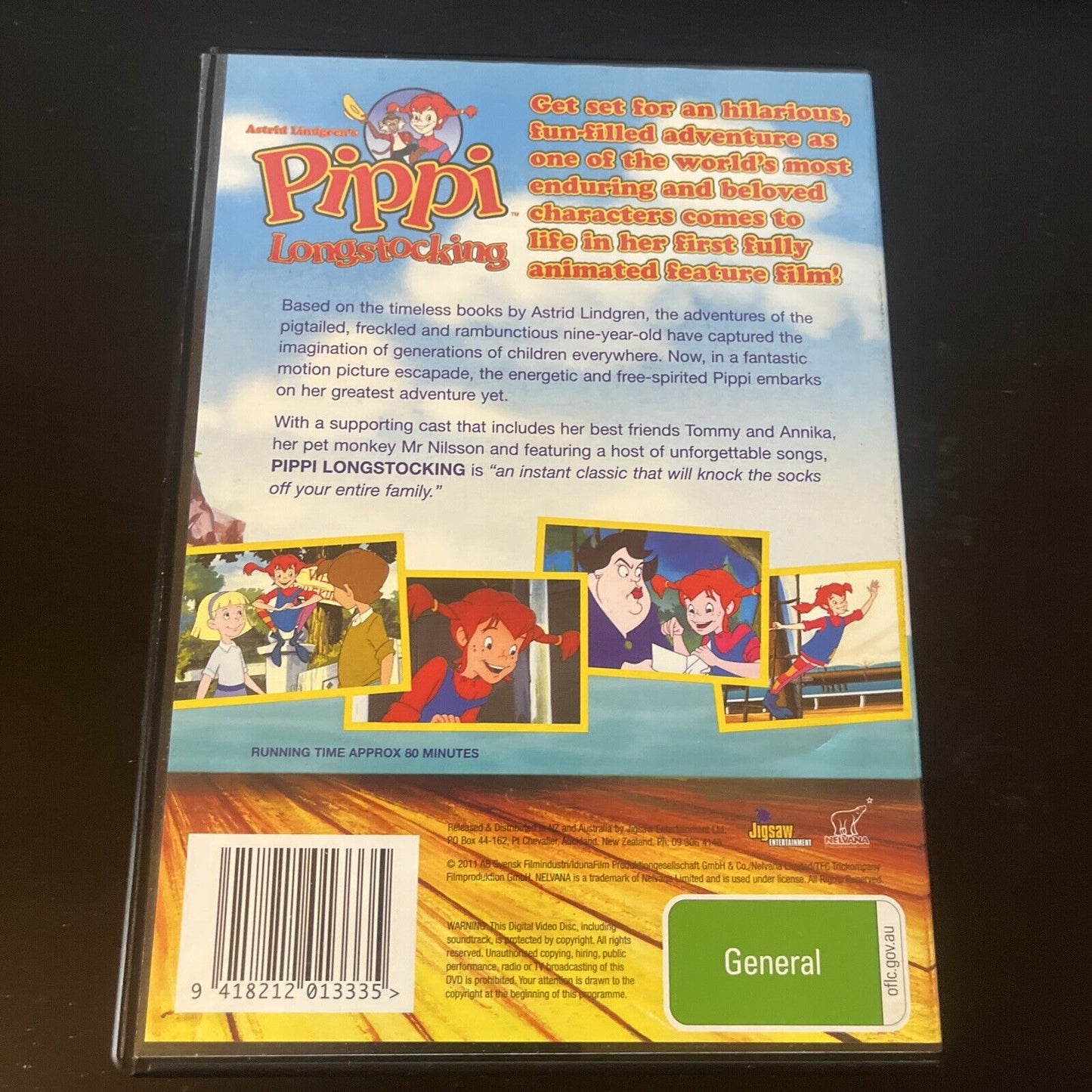 Astrid Lindgren's Pippi Longstocking (DVD, 2011) All Regions