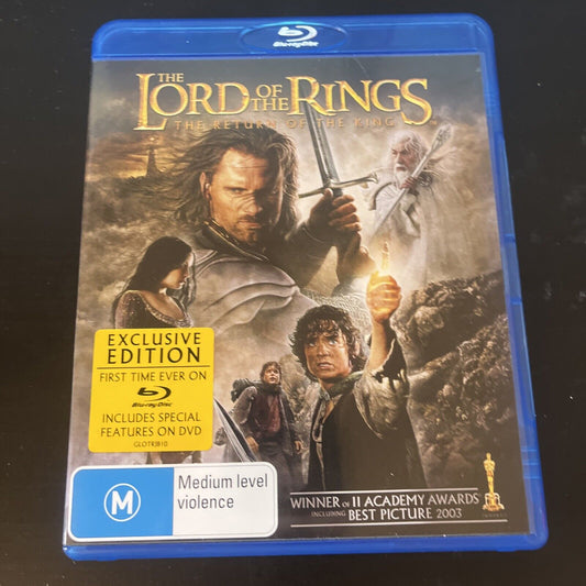 The Lord of the Rings: The Return of the King - Exclusive Edition Bluray RegionB