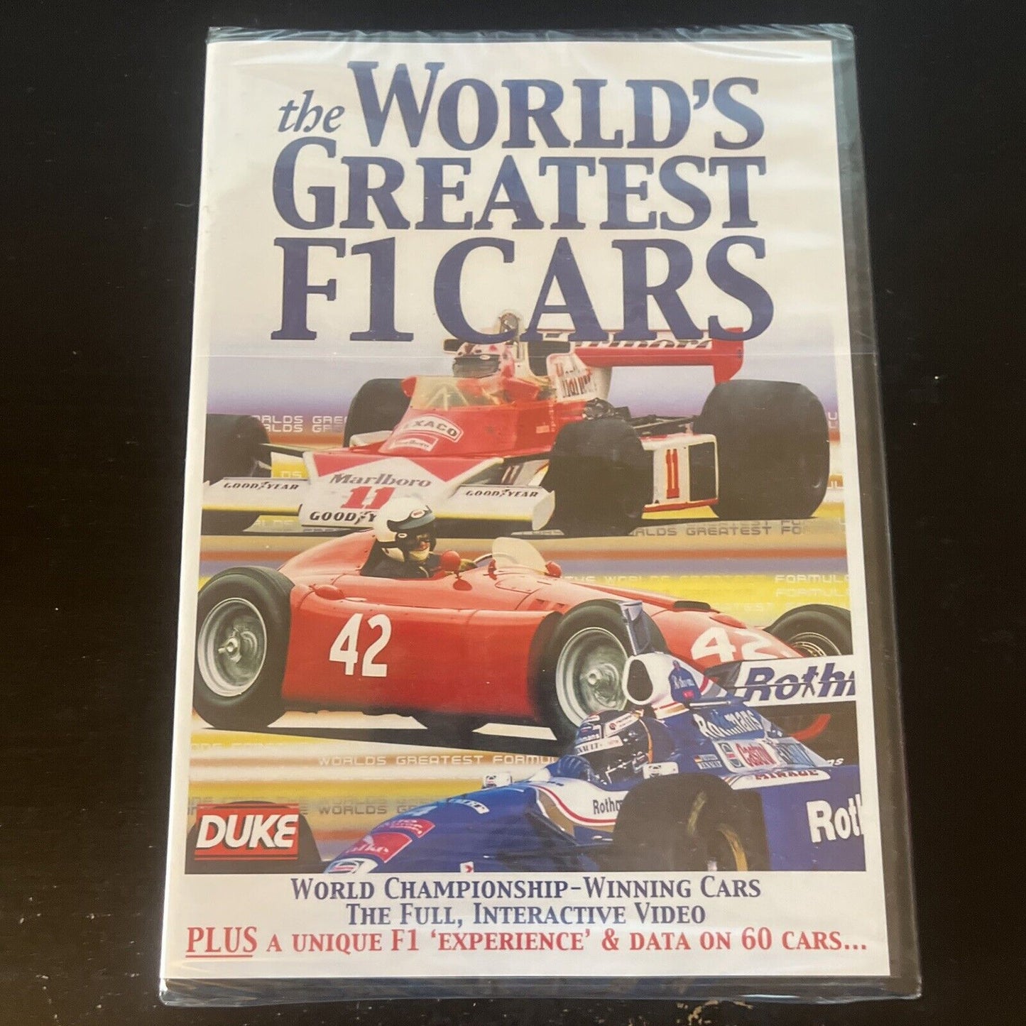 *New Sealed* The World's Greatest F1 Cars (DVD, 2000) All Regions