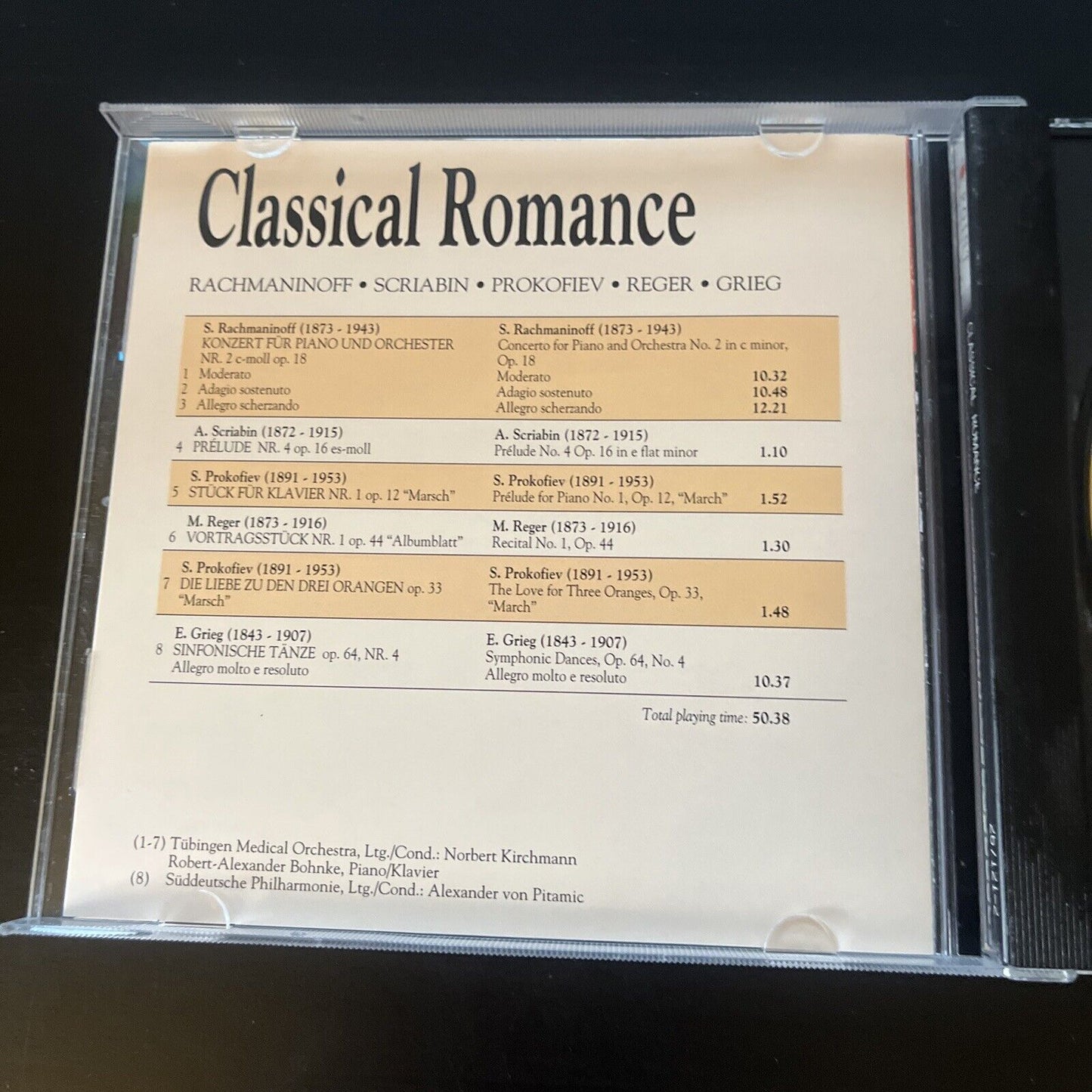 Point Classics Digital Recording - Classical Romance (CD, 1994)