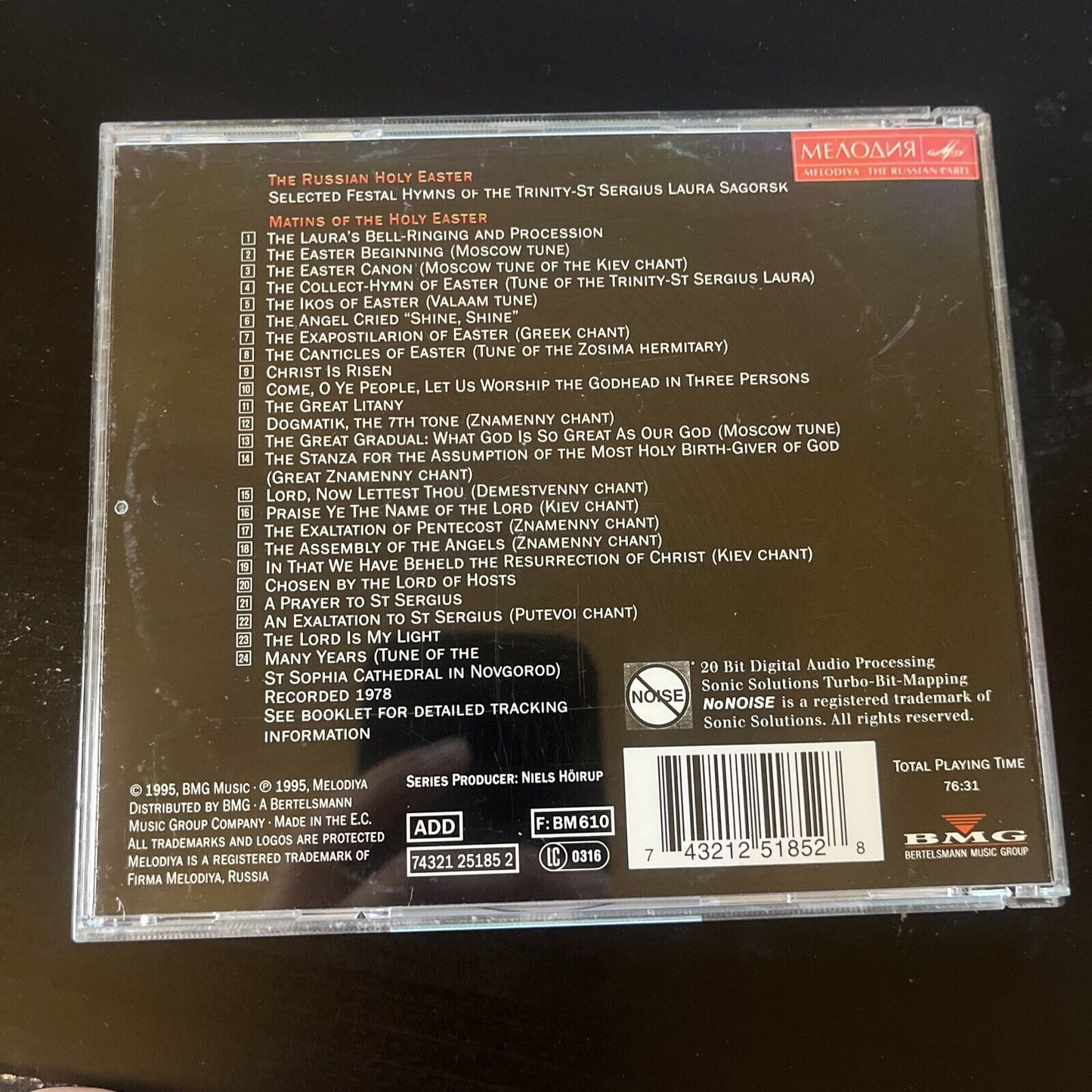 Russian Choral Music Volume 2 - The Russian Holy Easter (CD, 1995)