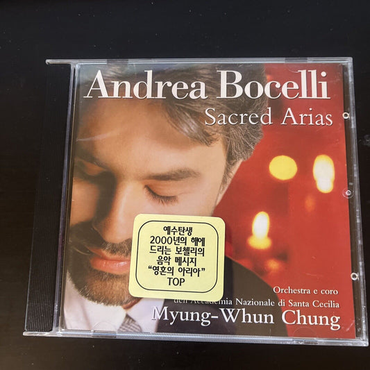 Andrea Bocelli & Myung-Whun Chung - Sacred Arias (CD, 1999)