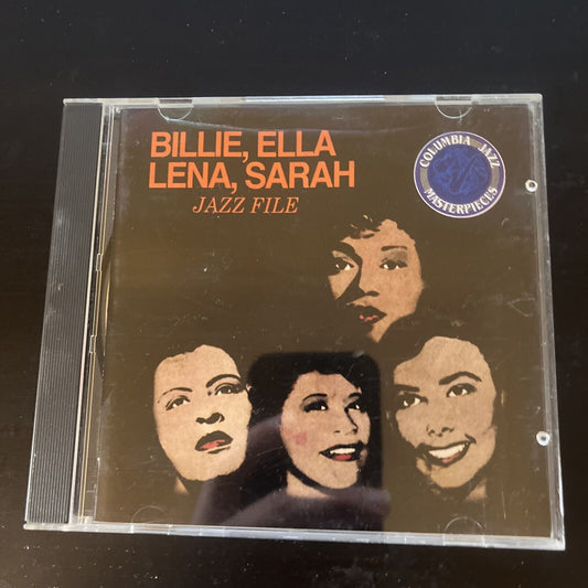 Ella Fitzgerald, Billie Holiday, Sarah Vaughan  - Jazz File (CD, 1995) CSK-9722