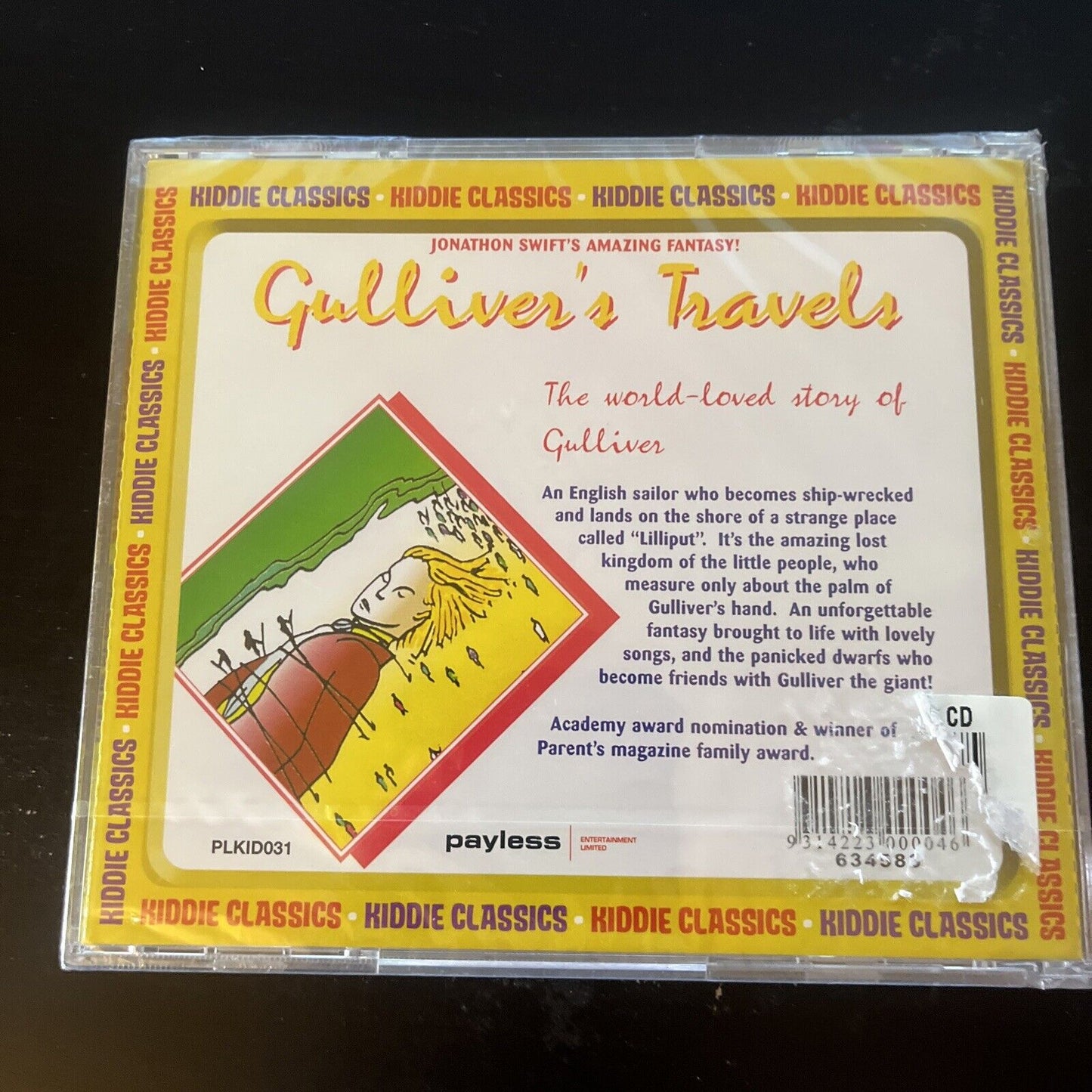 *New Sealed* Gulliver's Travels - Kiddie Classics CD