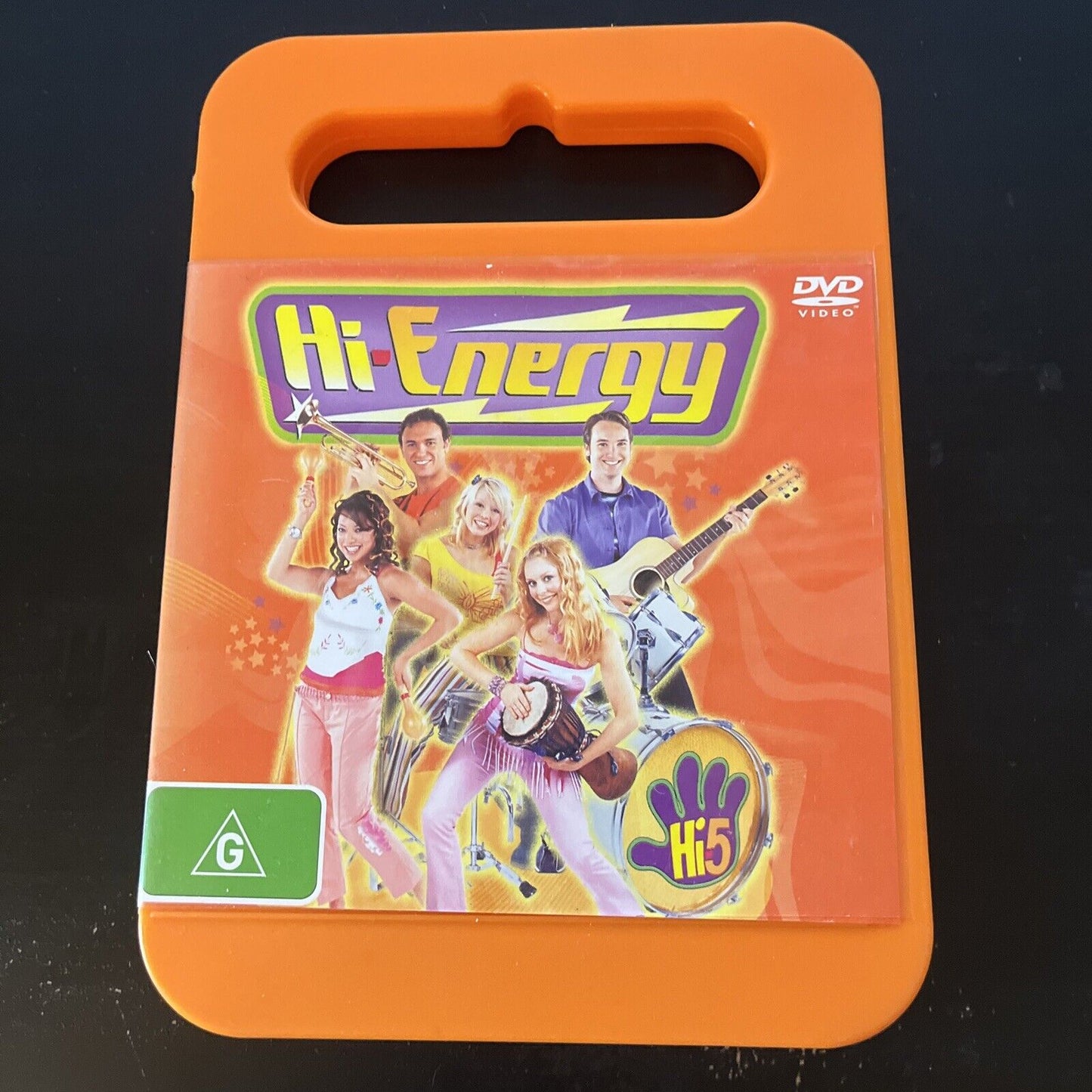 Hi-5 Hi Energy (DVD, 2003) Kathleen De Leon, Nathan Foley, Tim Harding, Region 4