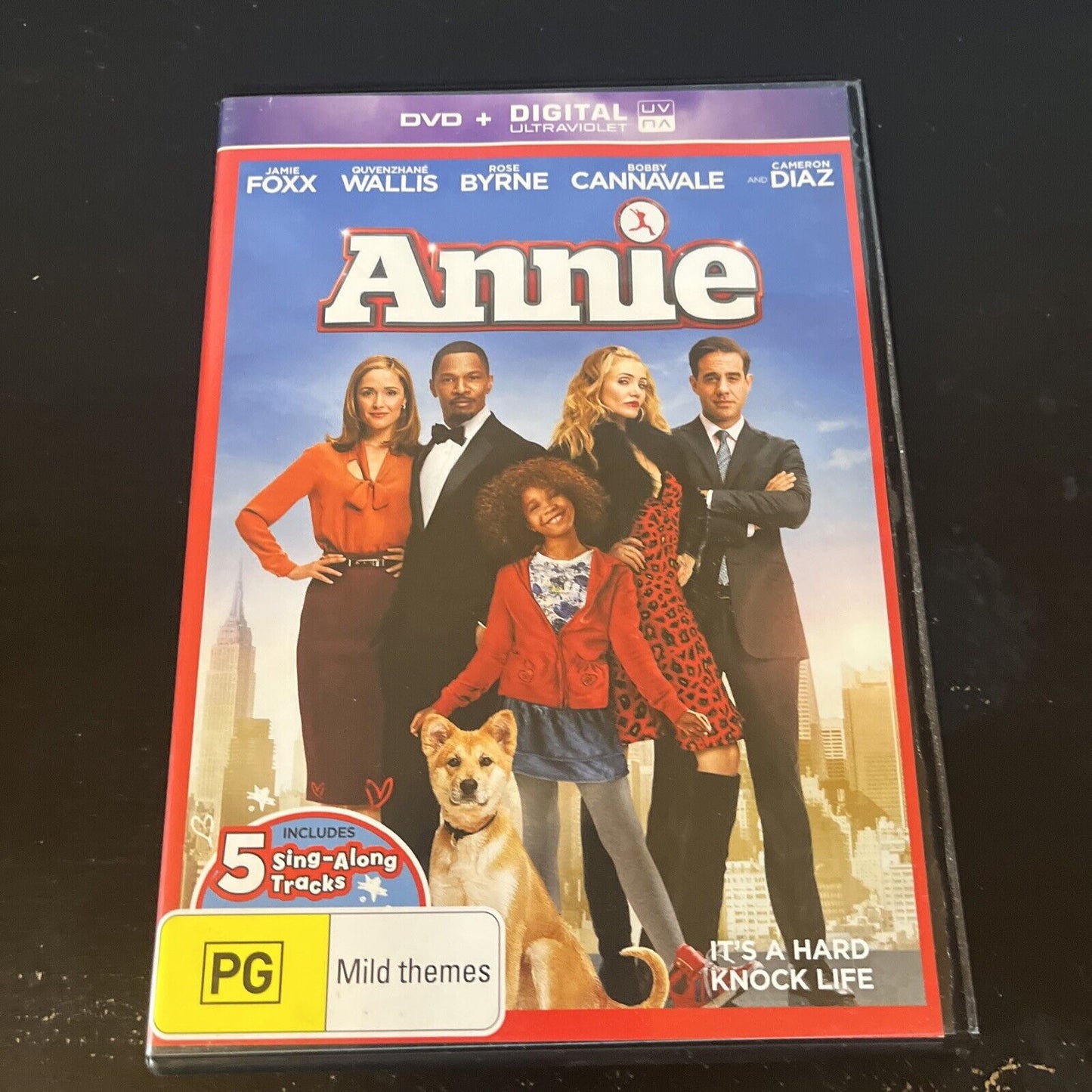 Annie (DVD, 2014) Jamie Foxx, Quvenzhane Wallis, Rose Byrne, Region 4