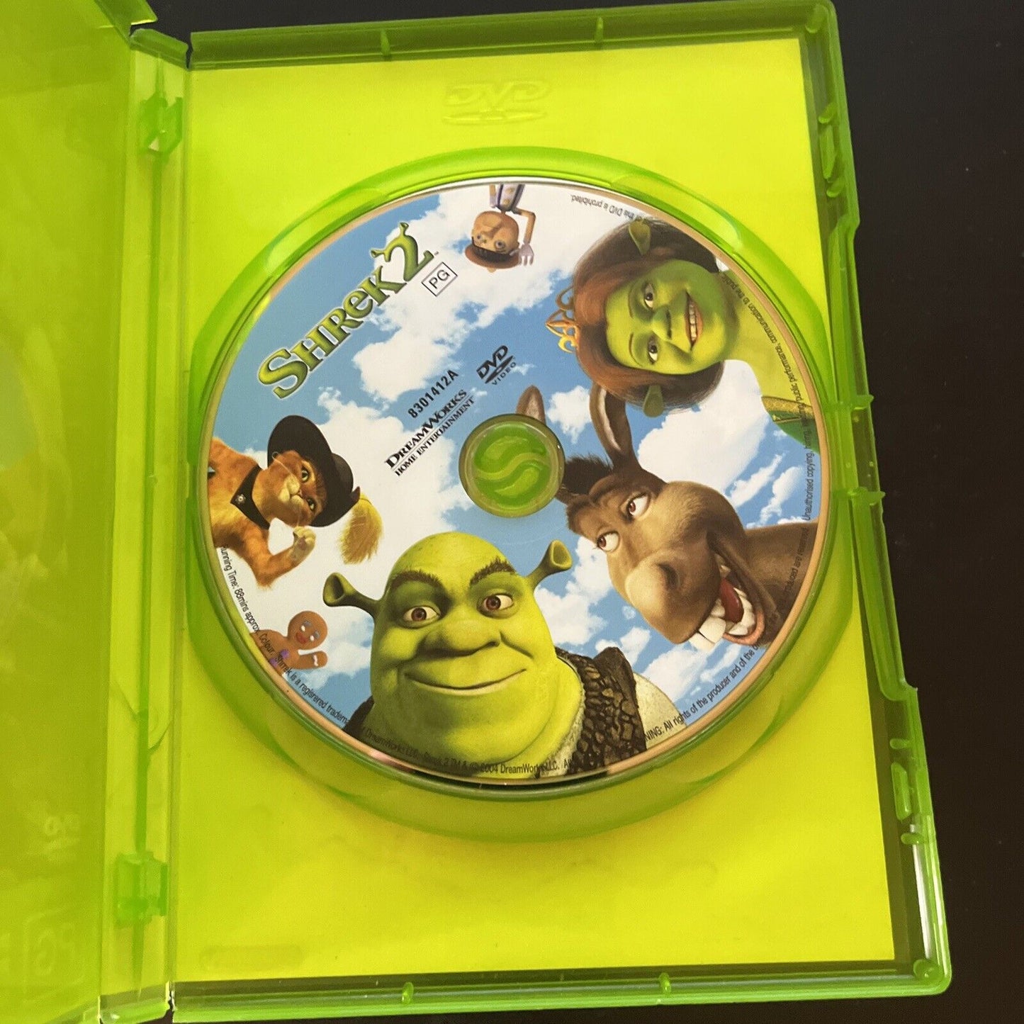 Shrek / Shrek 2 (DVD, 2-Disc) Cameron Diaz, Mike Myers Region 4 &2