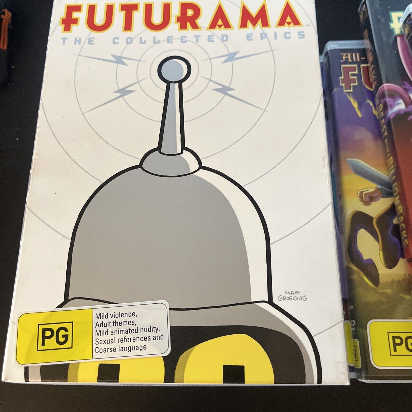 Futurama - The Collected Epics 4 Movies (DVD, 2009, 4-Disc) Region 4