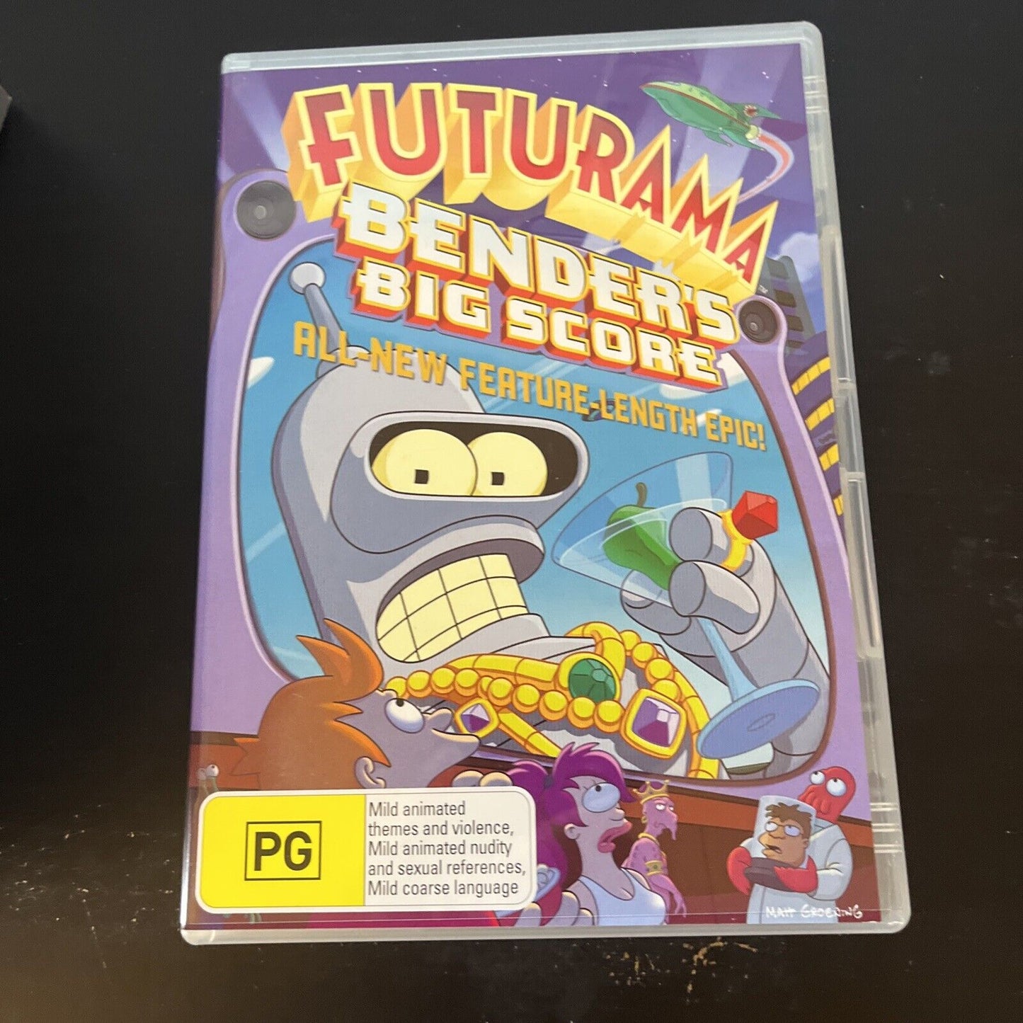 Futurama - The Collected Epics 4 Movies (DVD, 2009, 4-Disc) Region 4