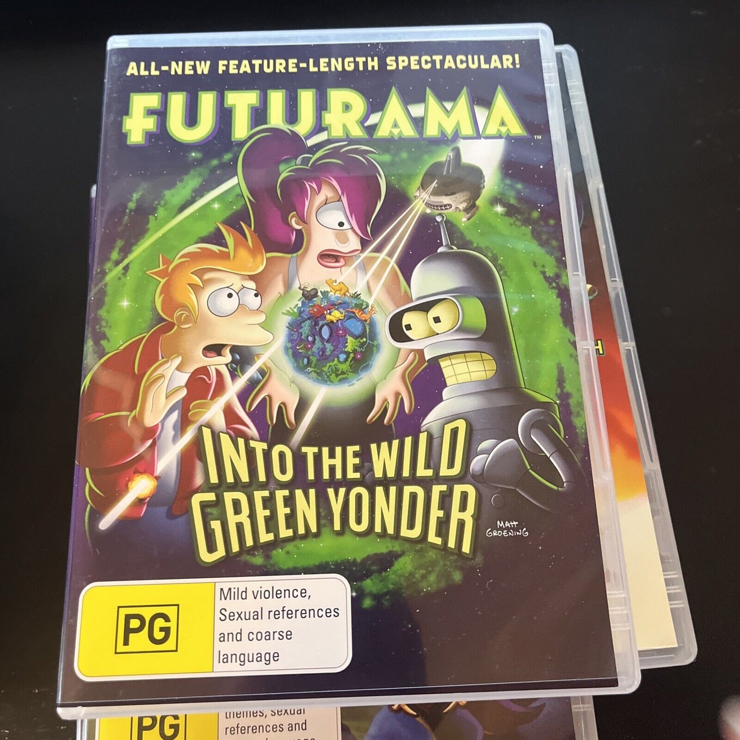 Futurama - The Collected Epics 4 Movies (DVD, 2009, 4-Disc) Region 4