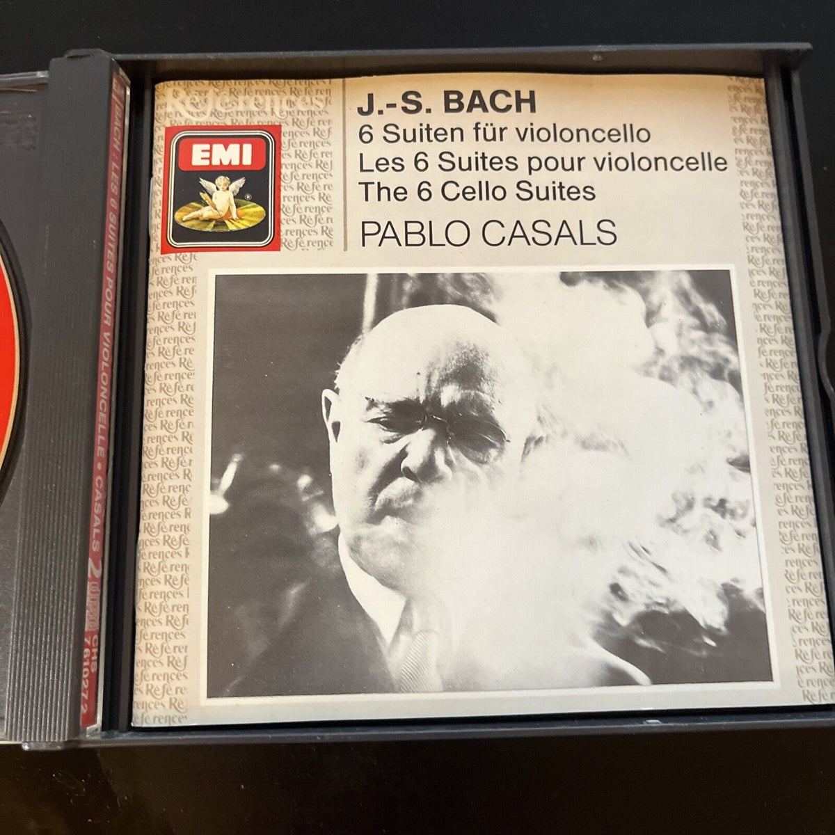 Pablo Casals - J.-S Bach - The 6 Cello Suites (CD, 1988, 2-Disc ...